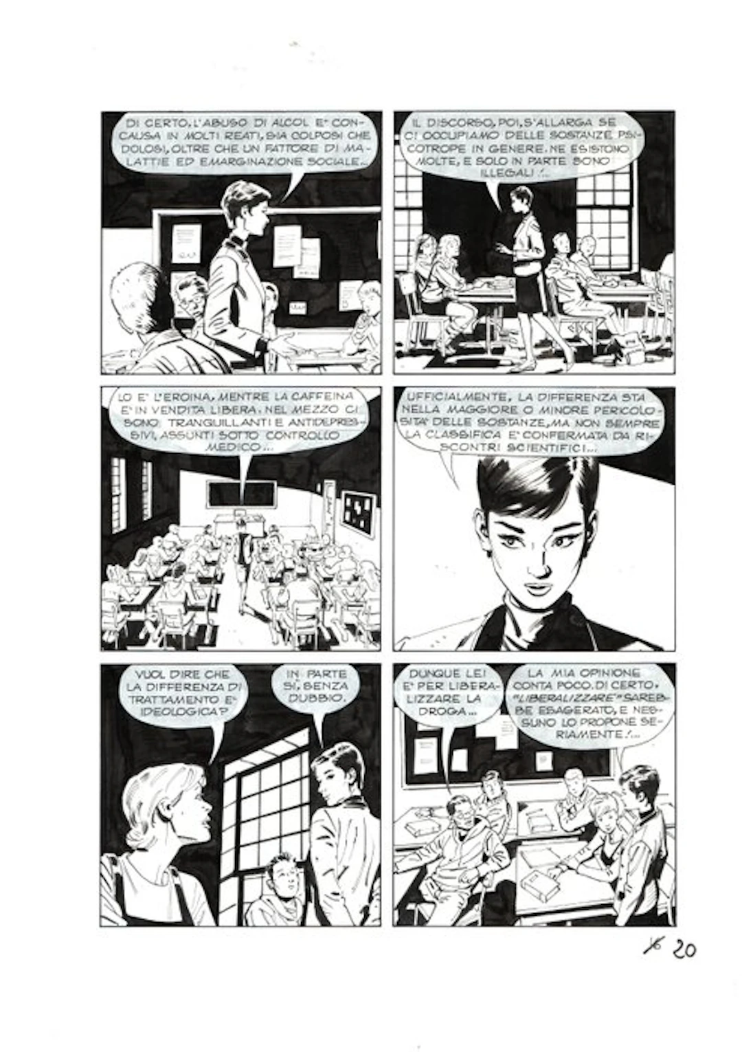 Pittaluga, Luigi - 3 Original page - Julia #113 - "Donne di denari" - 2008