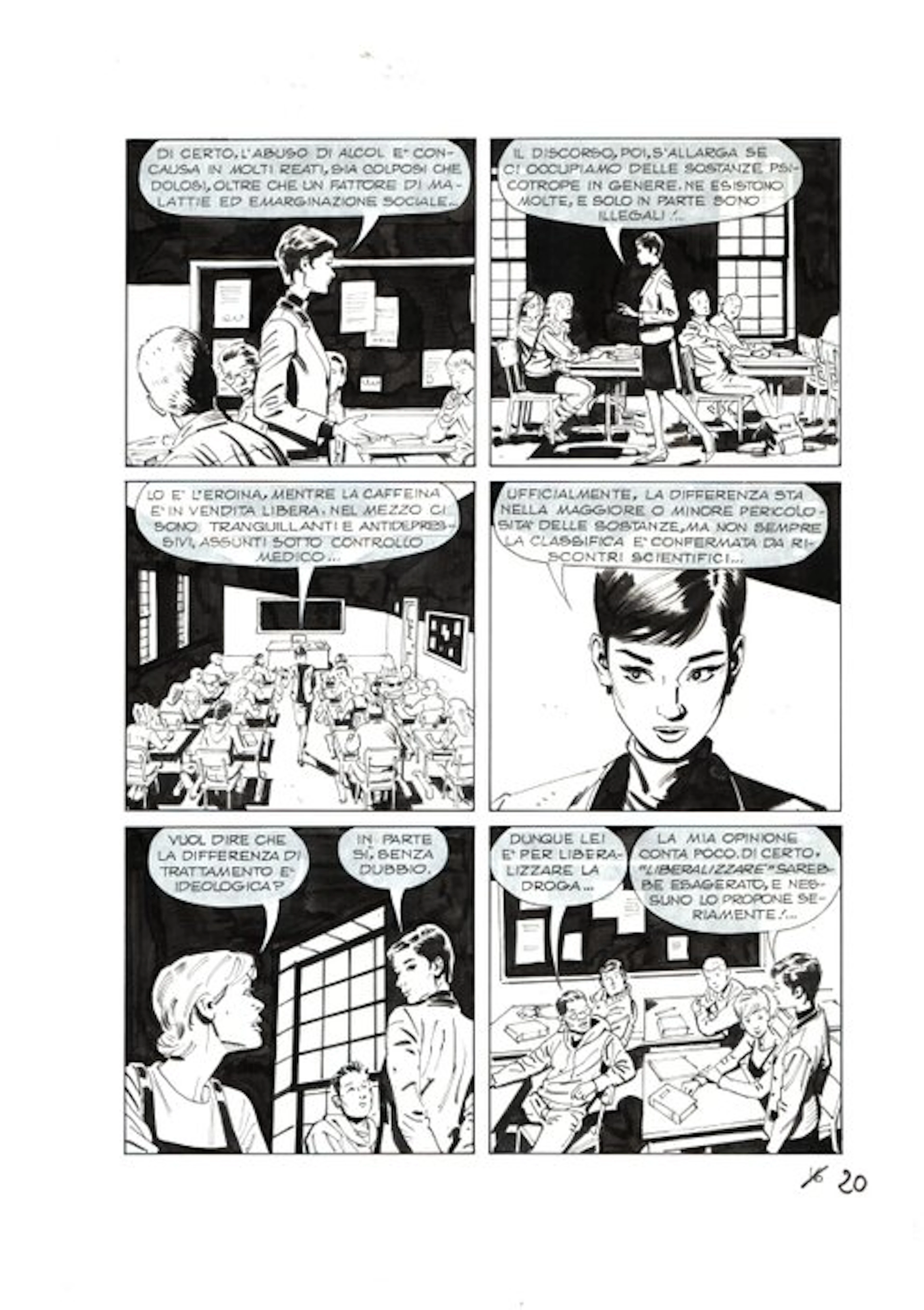 Pittaluga, Luigi - 3 Original page - Julia #113 - "Donne di denari" - 2008