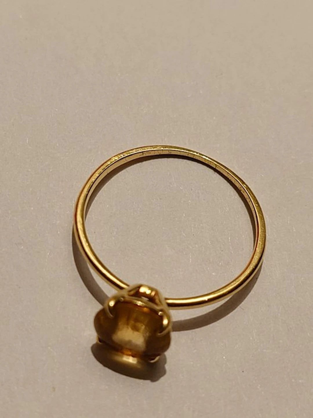 No reserve price - Engagement ring - 18 kt. Yellow gold - 18.00ct. tw.