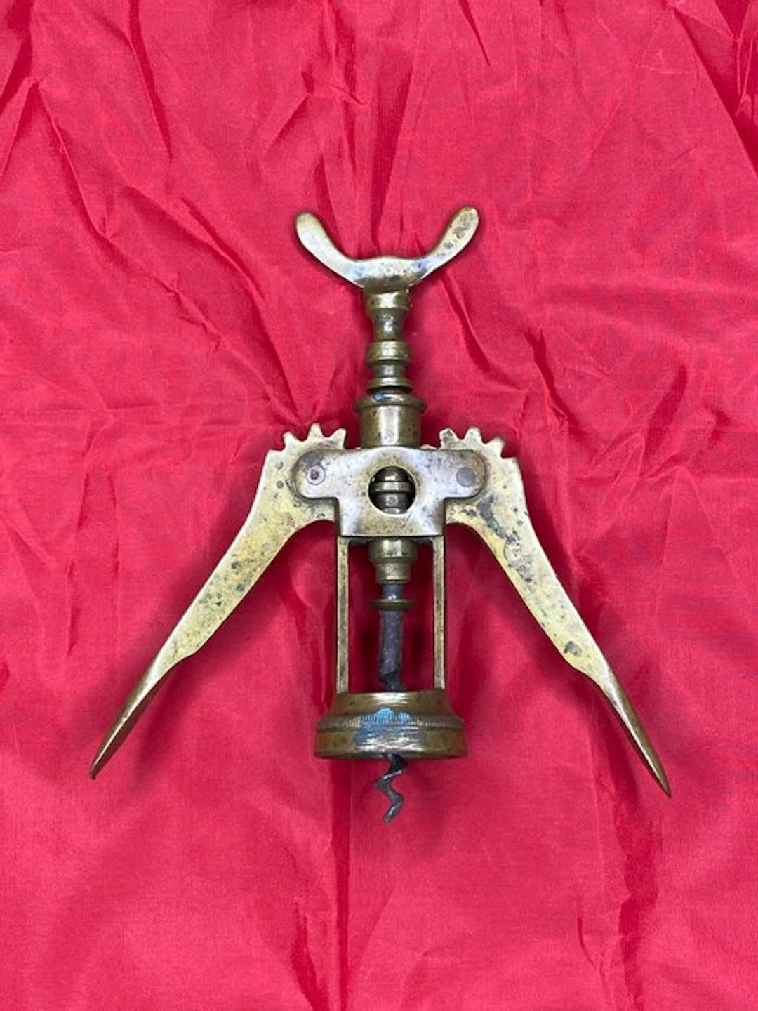 Corkscrew - Brass - Mechanical corkscrew