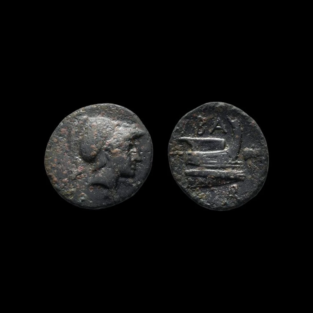 Kings of Macedonia. Demetrios I Poliorketes (306-283 BC). Æ (No reserve price)