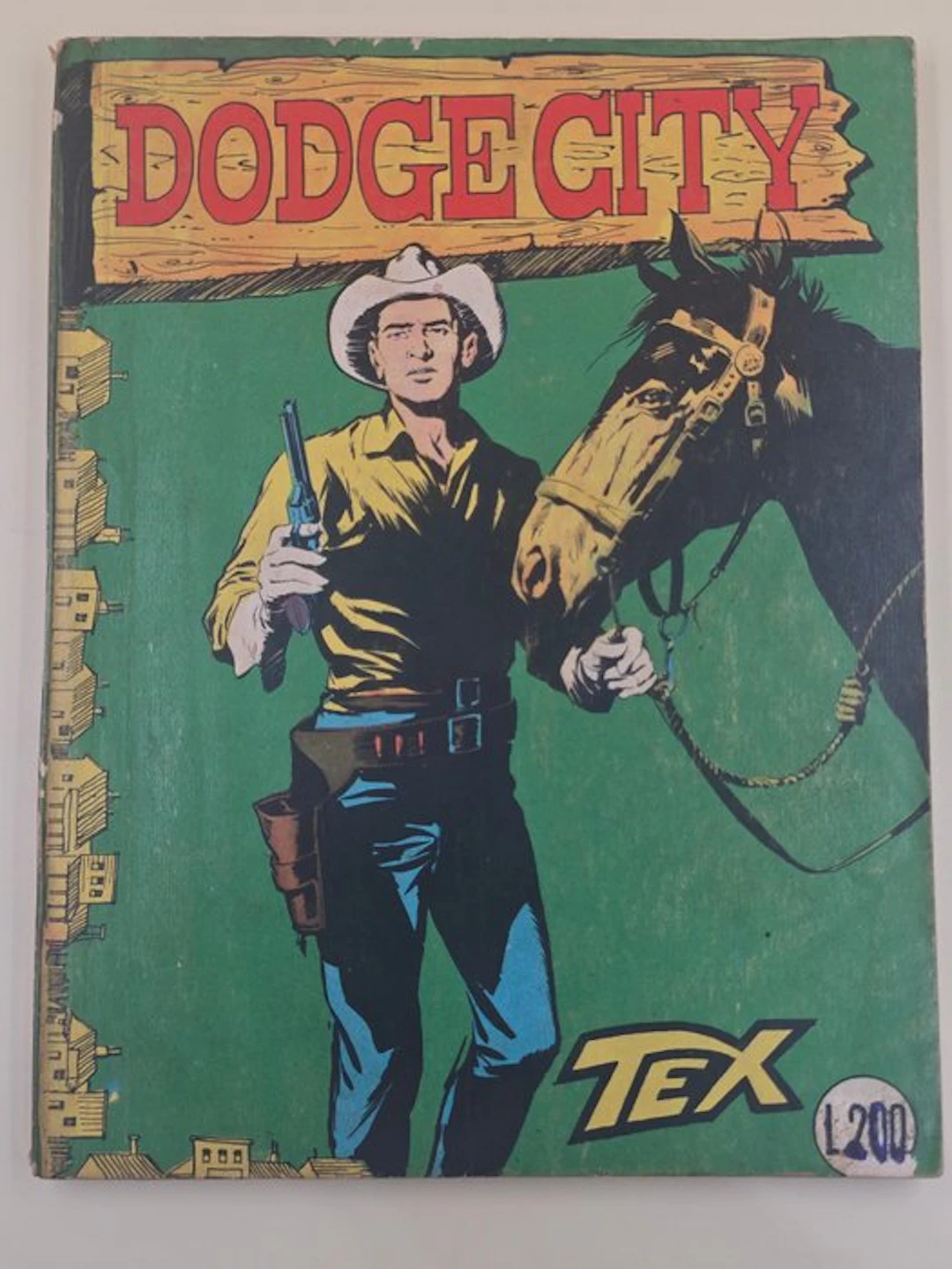 Tex n. 18 "Dodge City" - Spillato Aut