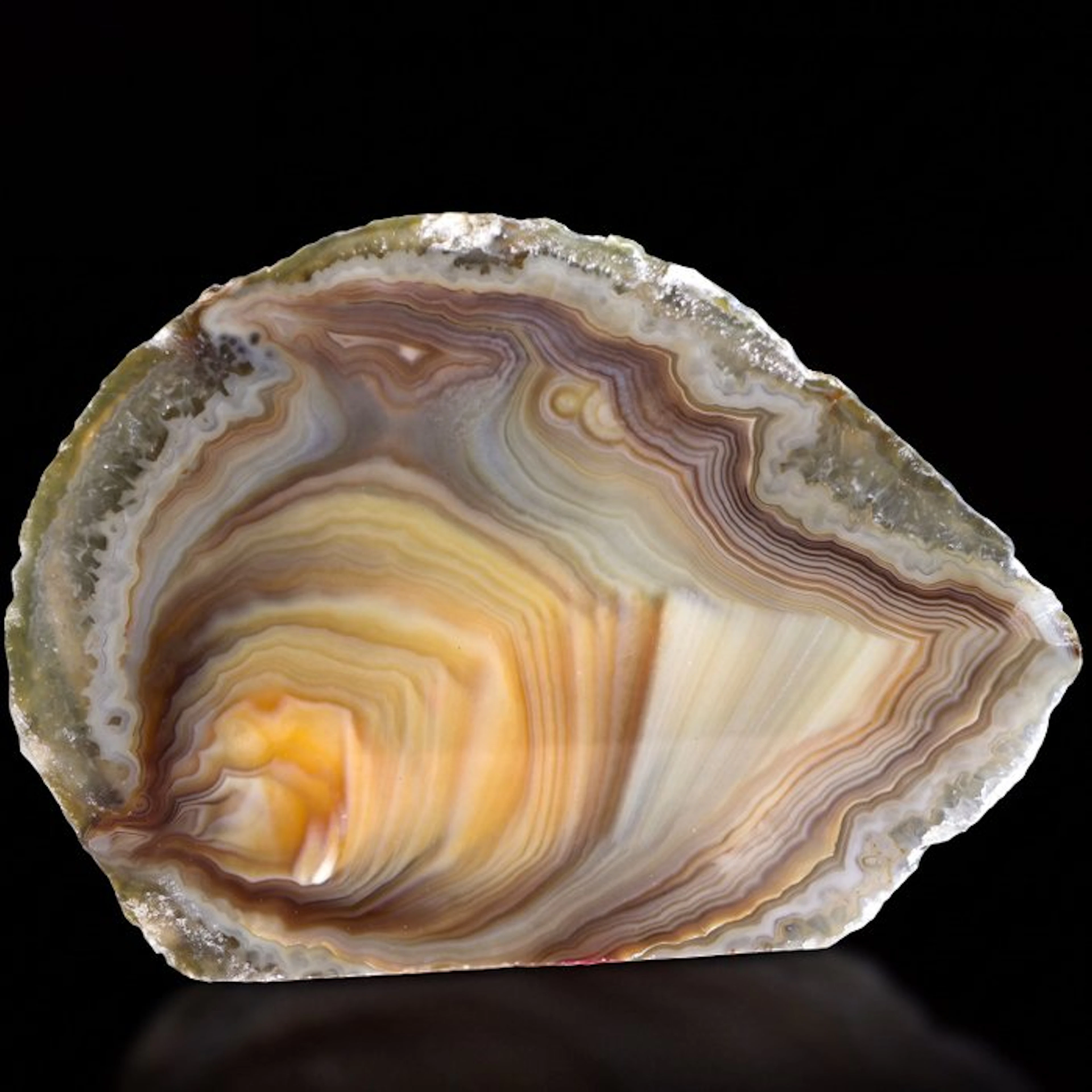 Rainbow Agate - 17x12x4 cm - Geode- 1 kg