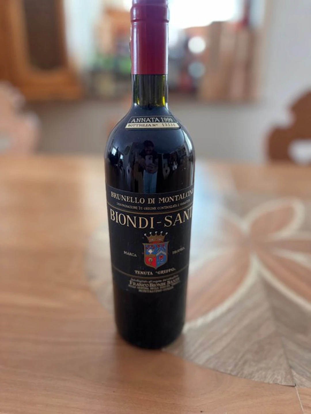 1999 Biondi Santi, Tenuta Greppo - Brunello di Montalcino - 1 Bottle (0.75L)