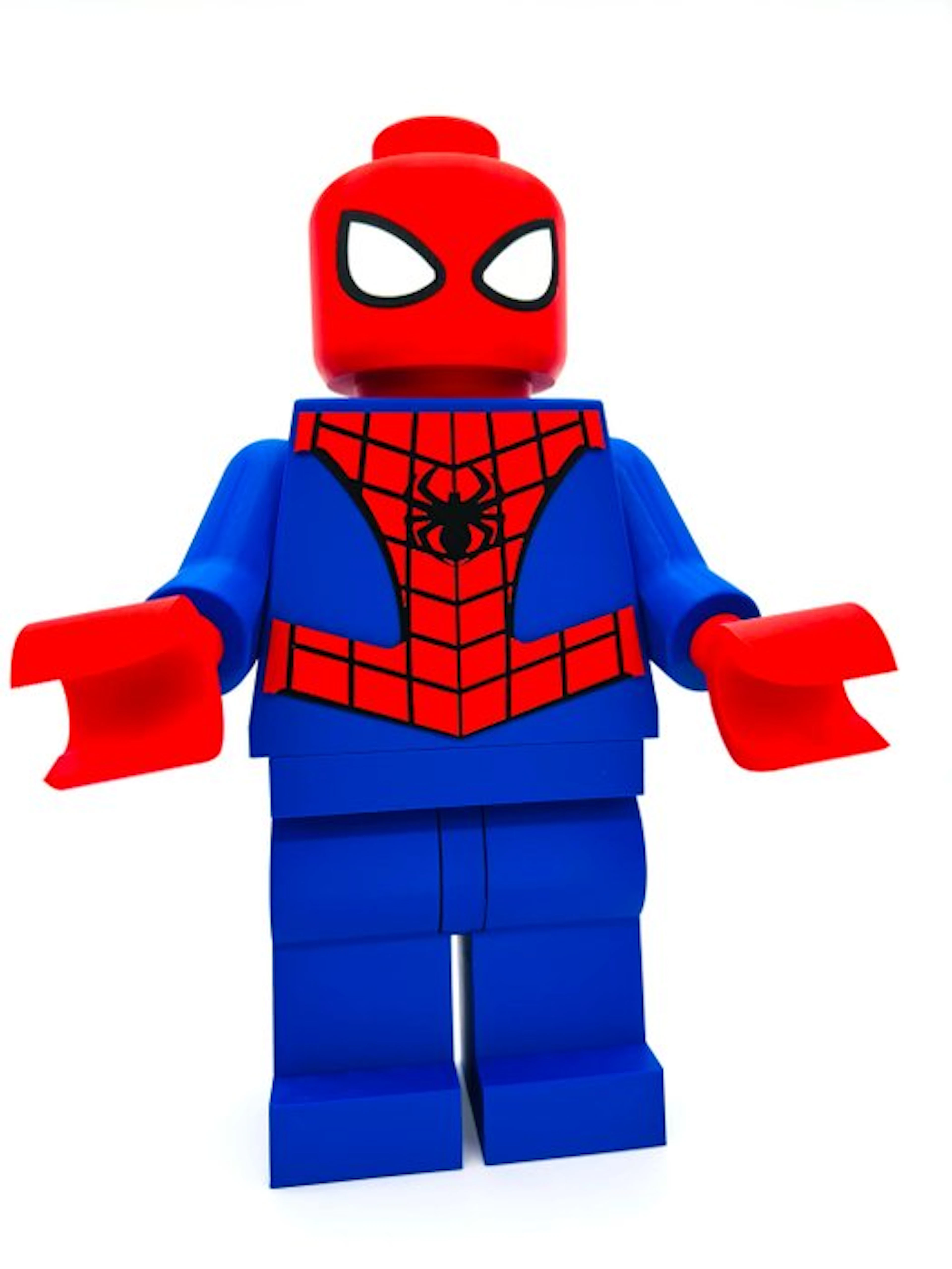 Figurine - Spiderman oversize lego - Plastic