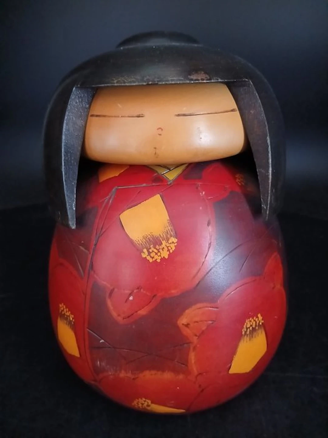 Figurine - creatieve Sōsaku Kokeshi-pop "Hidamari"...