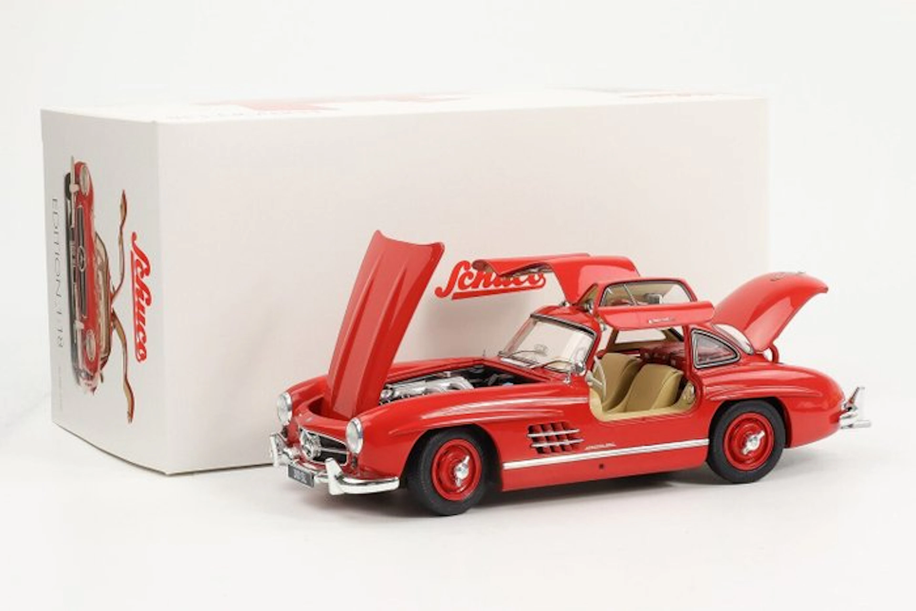 Schuco 1:18 - Model coupé - Mercedes-Benz 300 SL Coupé...