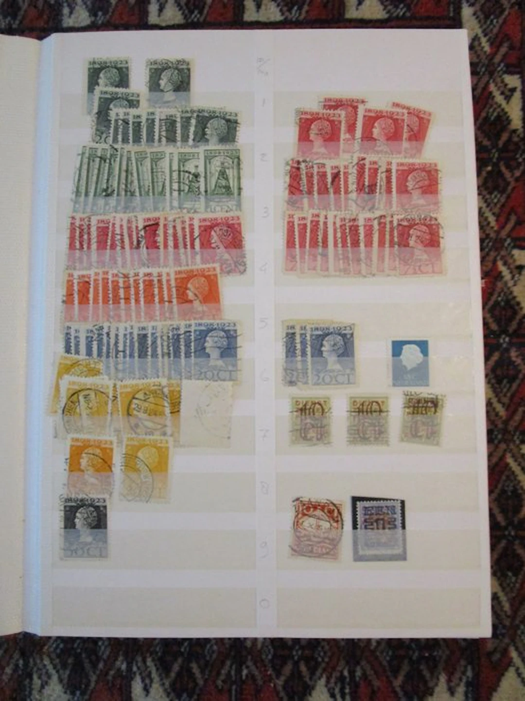 Netherlands 1920/1990 - Dutch stock book, used.