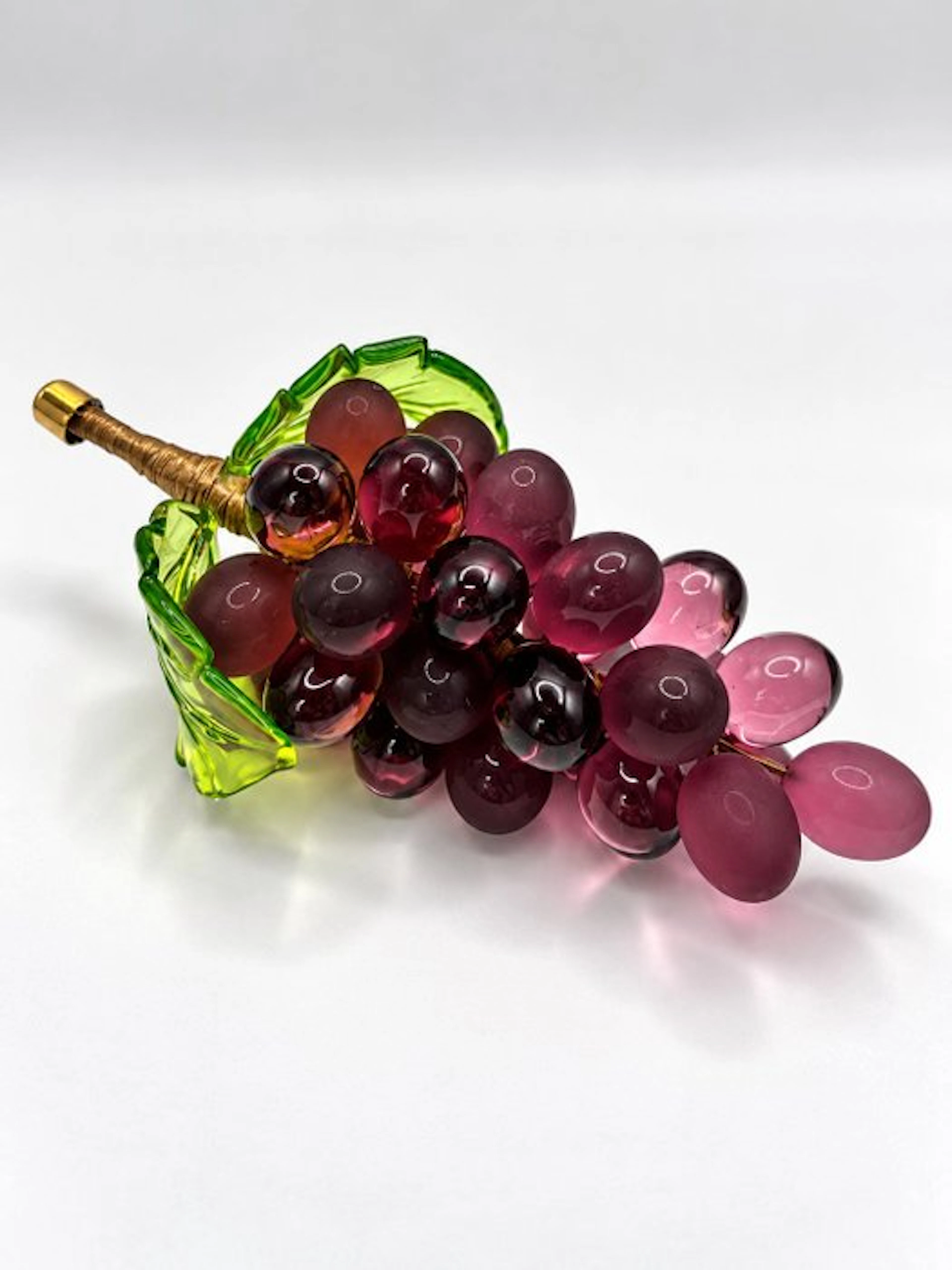 Sculpture, Grappolo d' Uva - 16 cm - Murano glass