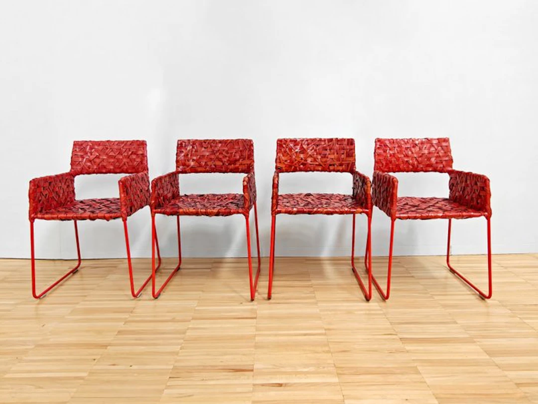 Driade - Maurizio Galante - Armchair (4) - Rikka - Leather