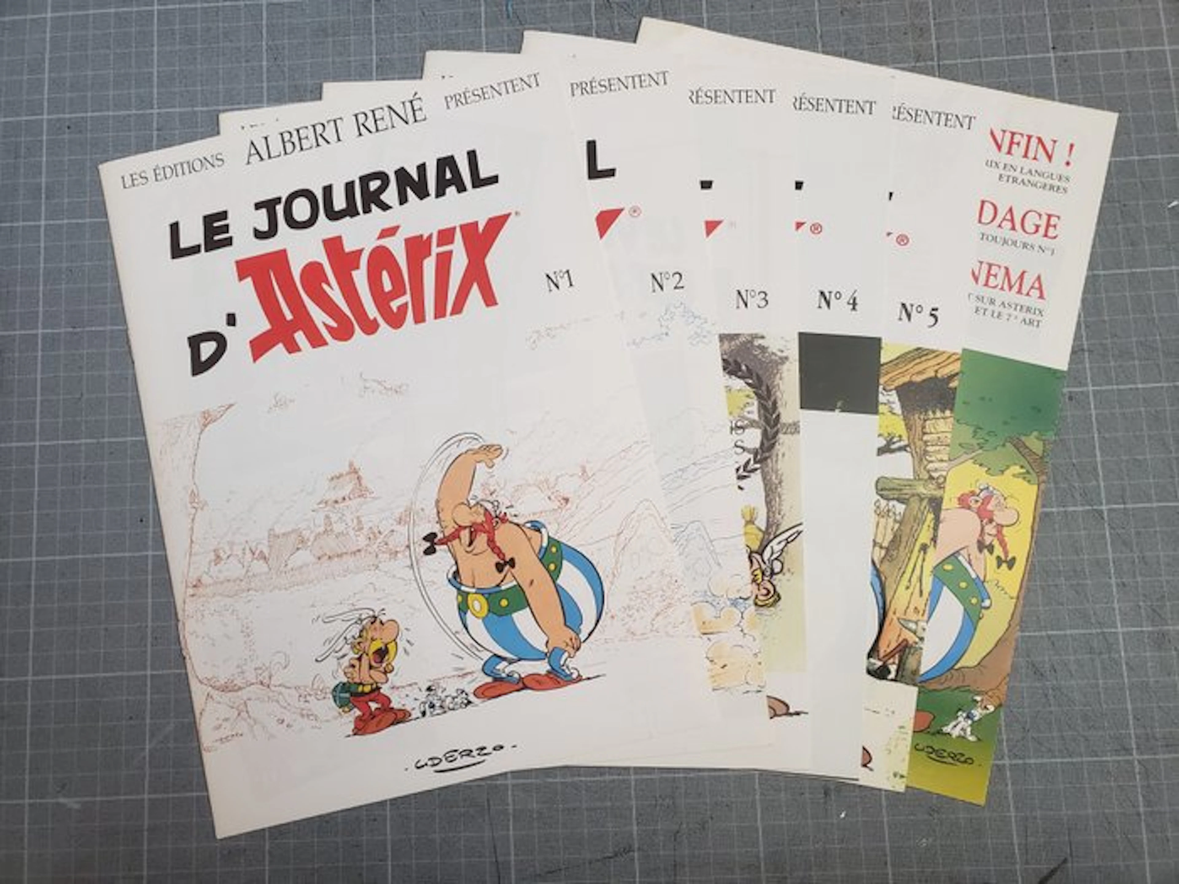Asterix - 11 Promotional Material - Les Editions Albert René - 1991