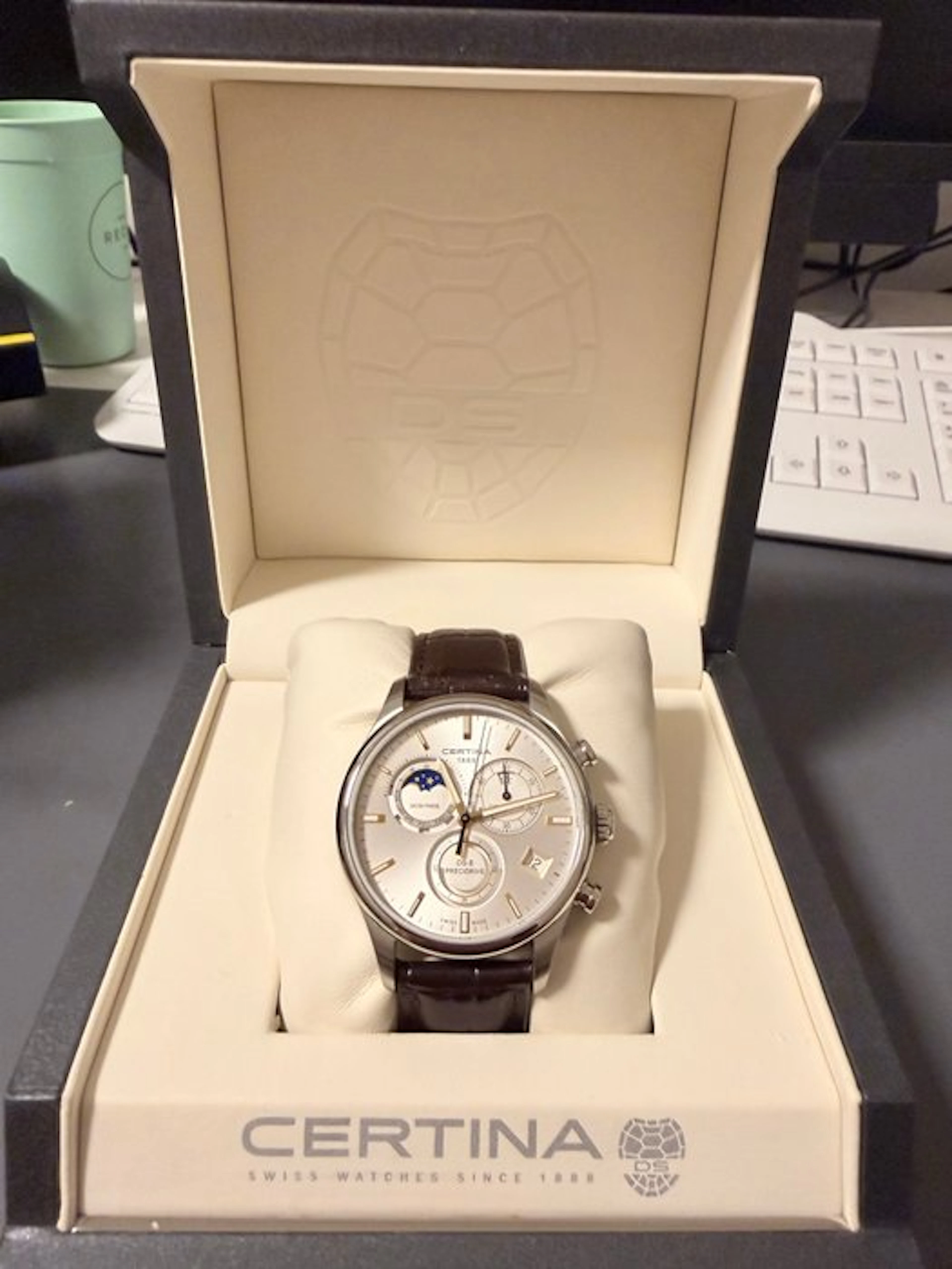 Certina - Certina DS-8 Chronograph Moon Phase - C033.460.16.037.00 - Men - 2020