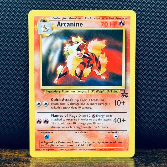 Pokémon Card - Arcanine 6 – Pokémon