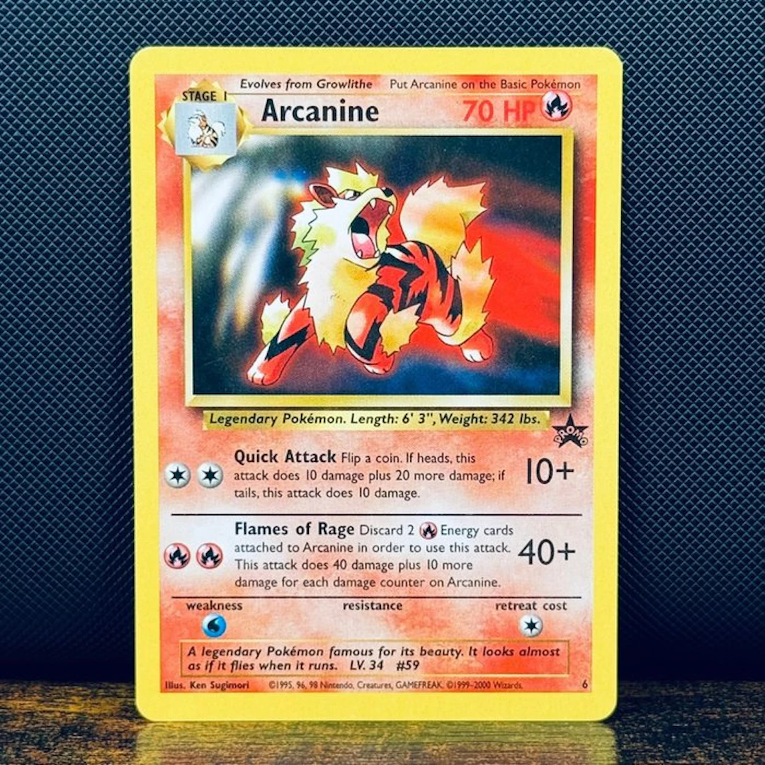 Pokémon Card - Arcanine 6 – Pokémon