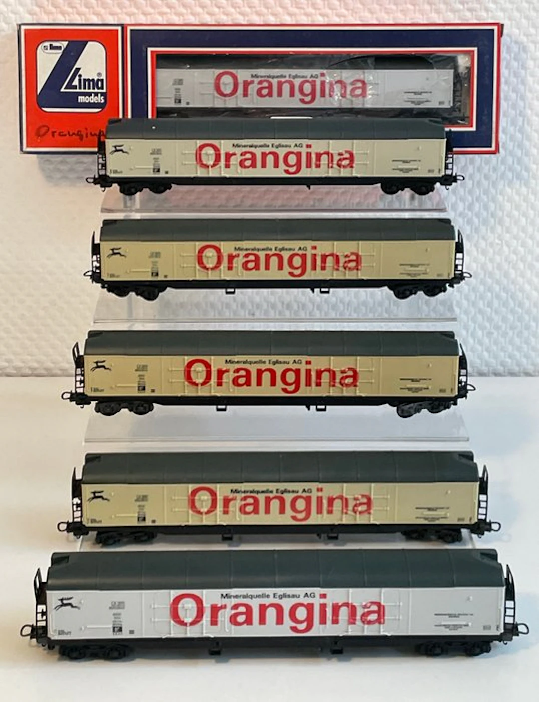 Lima H0 - 3196 - Model train freight wagon set (6)...