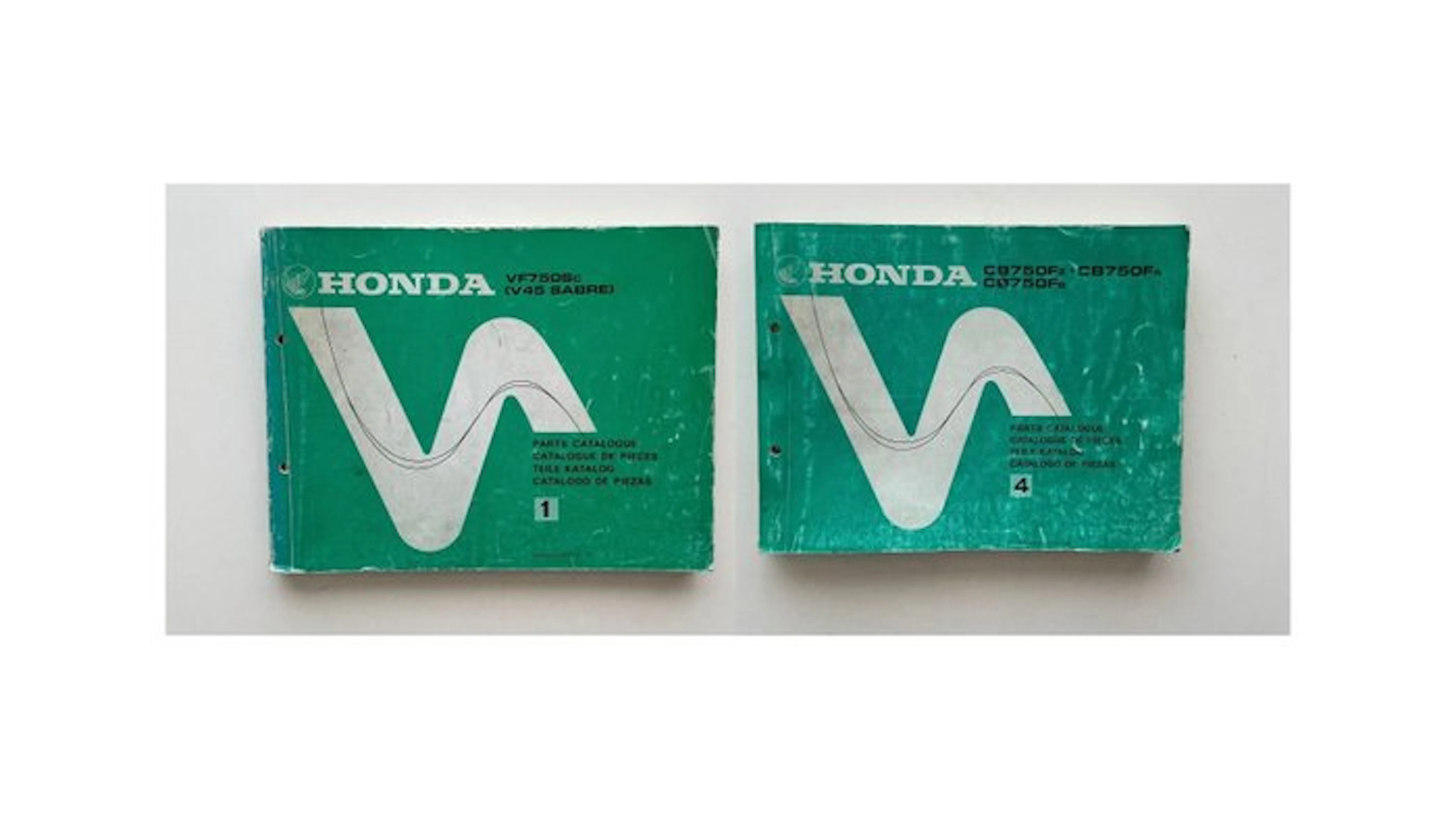 Multiple - Honda – Lot of 2 original motorcycle parts...