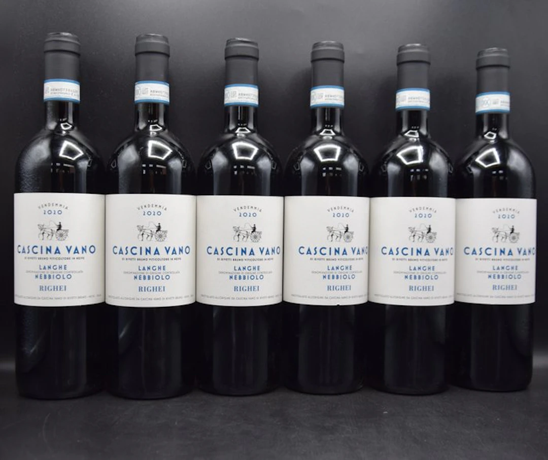 2020 Cascina Vano, Nebbiolo "Righei" - Langhe DOC - 6 Bottles (0.75L)