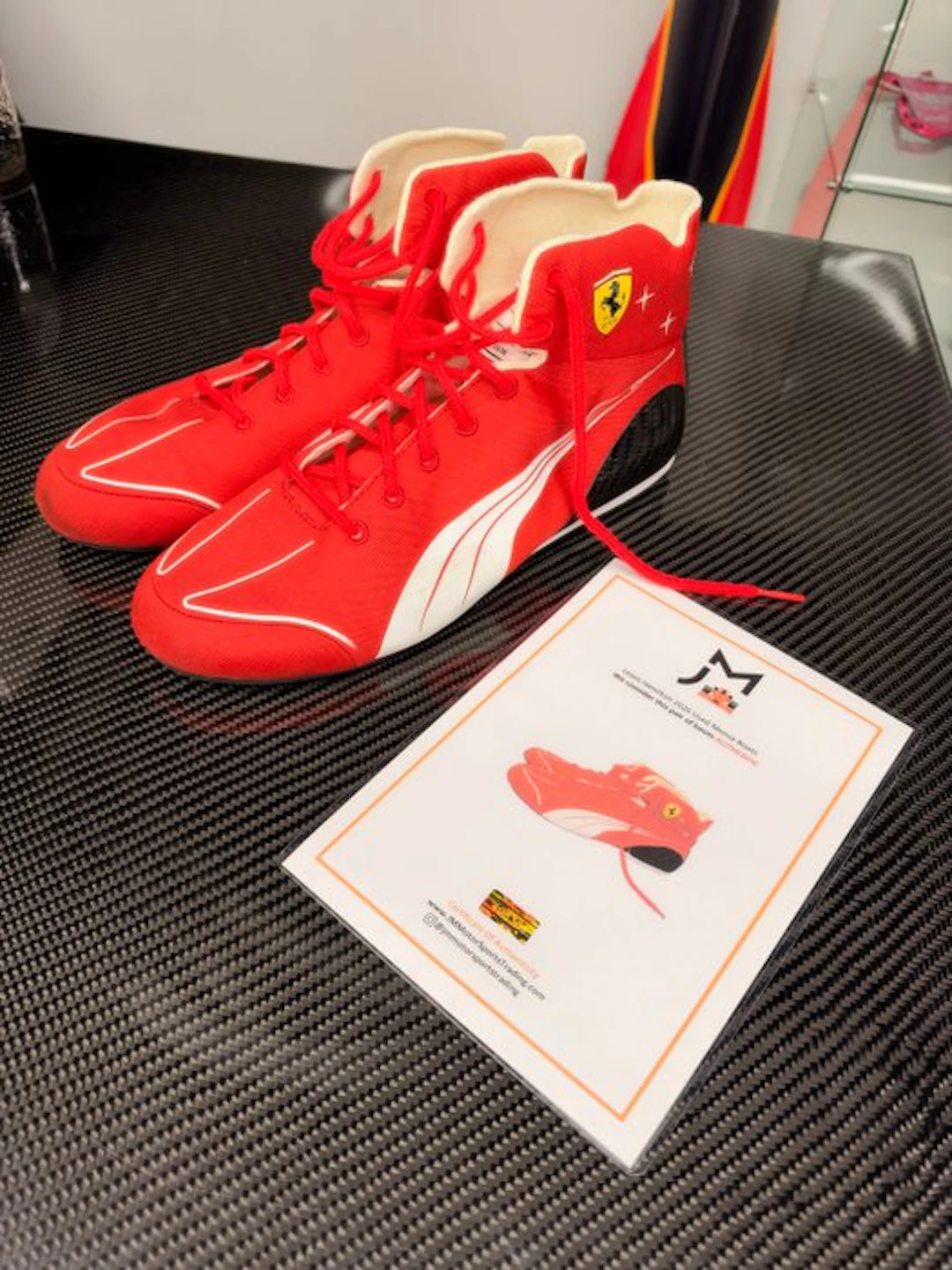 Ferrari - Monza - Lewis Hamilton - 2026 - Race shoes