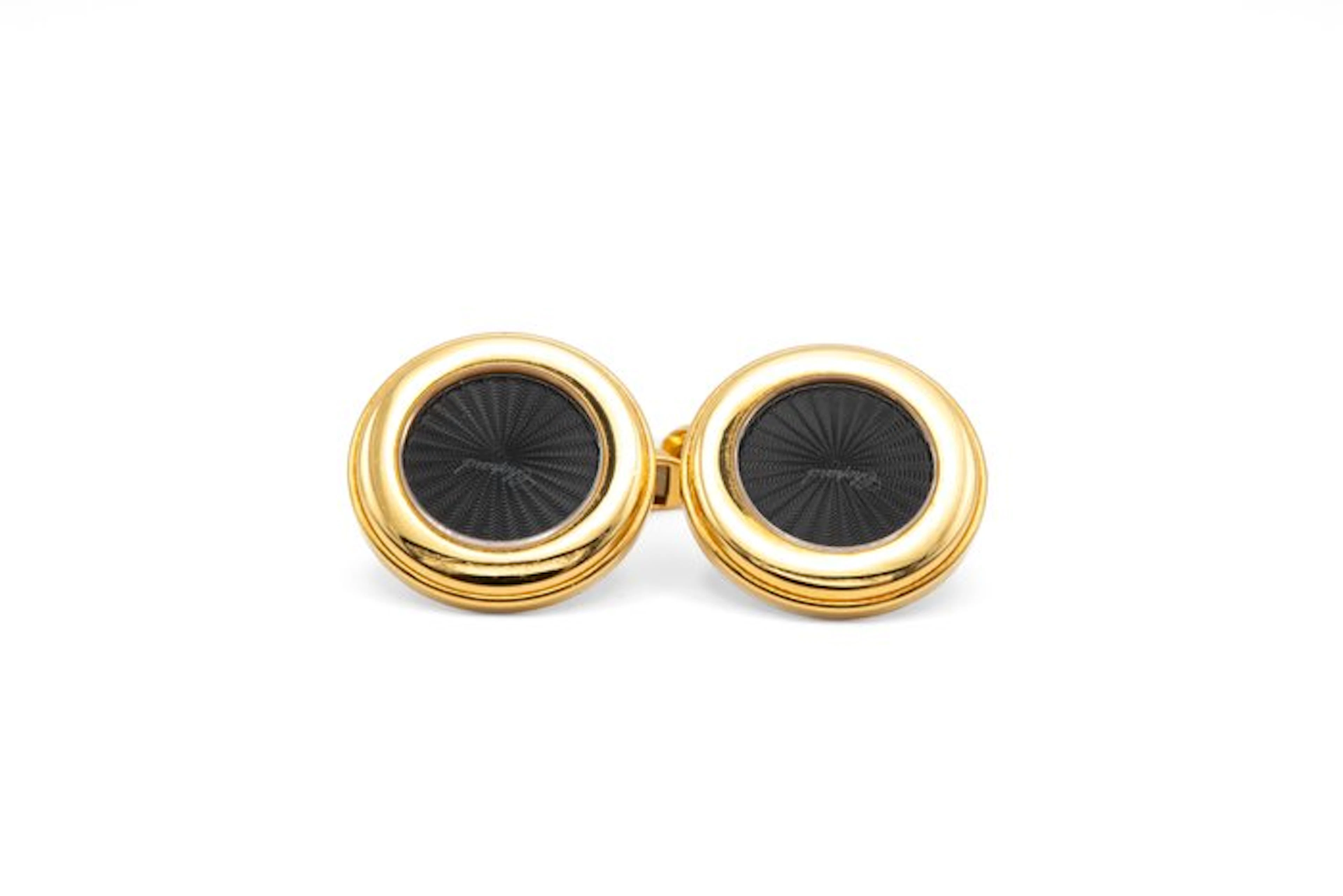 Chopard - Cufflinks - 18 kt. Yellow gold