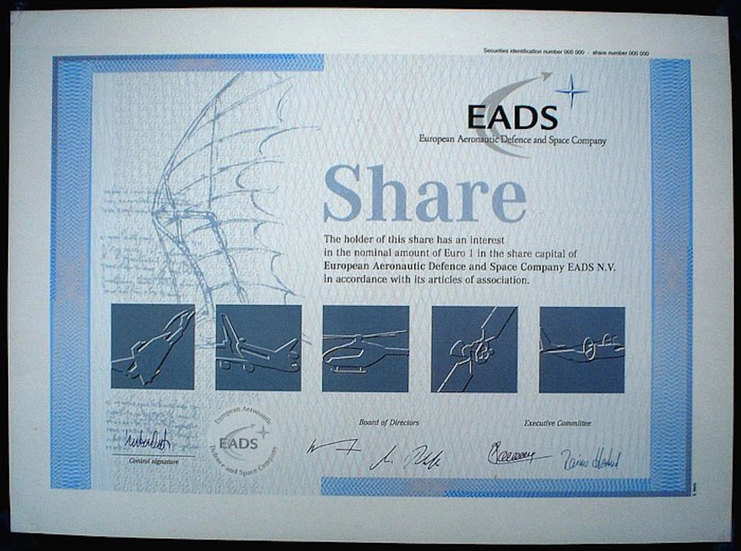 Germany. EADS - European Aeronautic Defence and Space Company