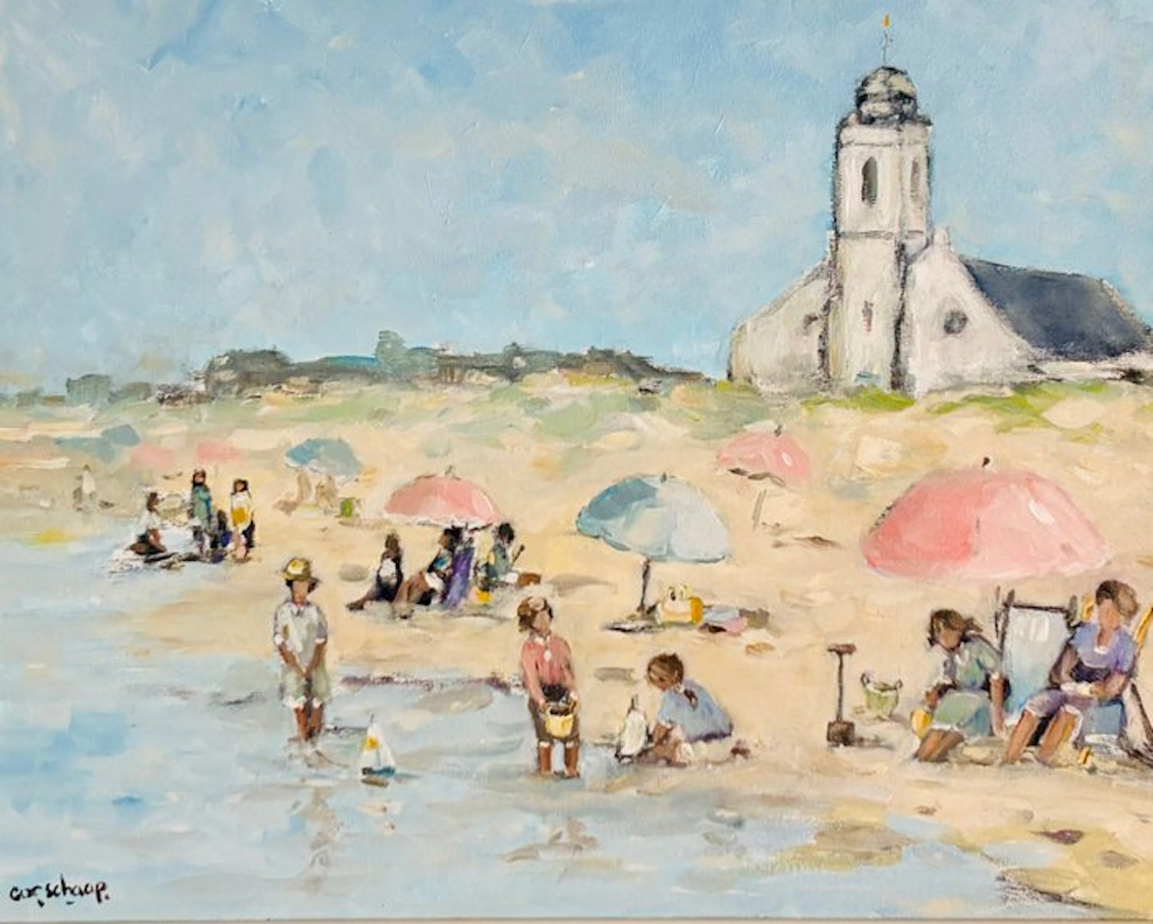 Cor Schaap (1968) - Strandgezicht