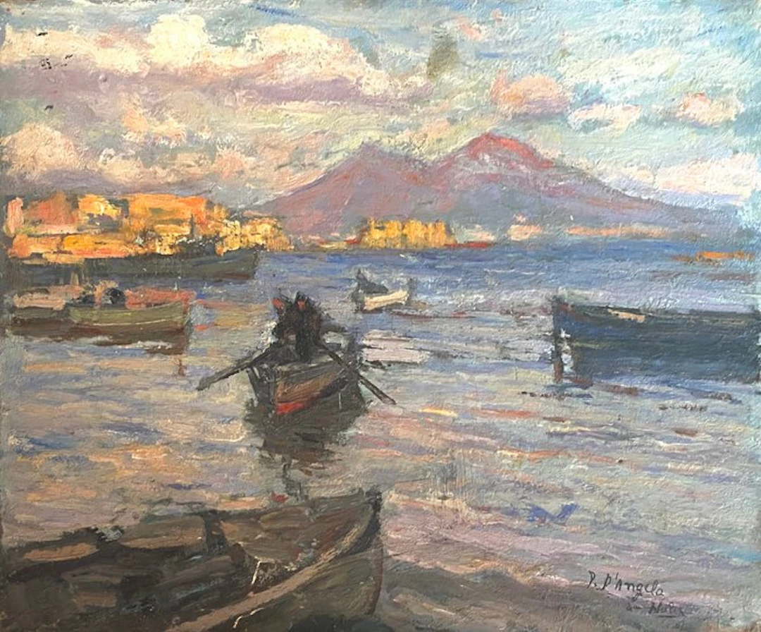 Pasquale D'Angelo (1896-1955) - Il porto