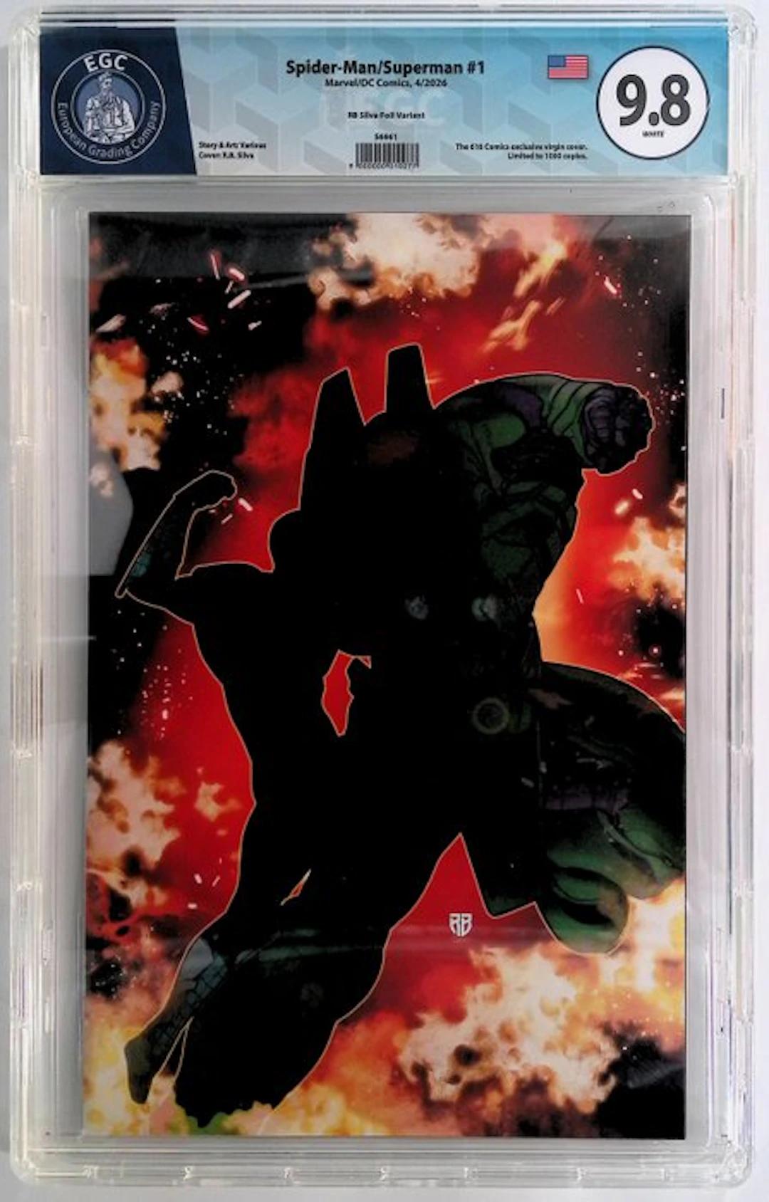 Spider-Man/Superman #1 - EGC 9.8 - 1 Graded comic - First edition - 2026