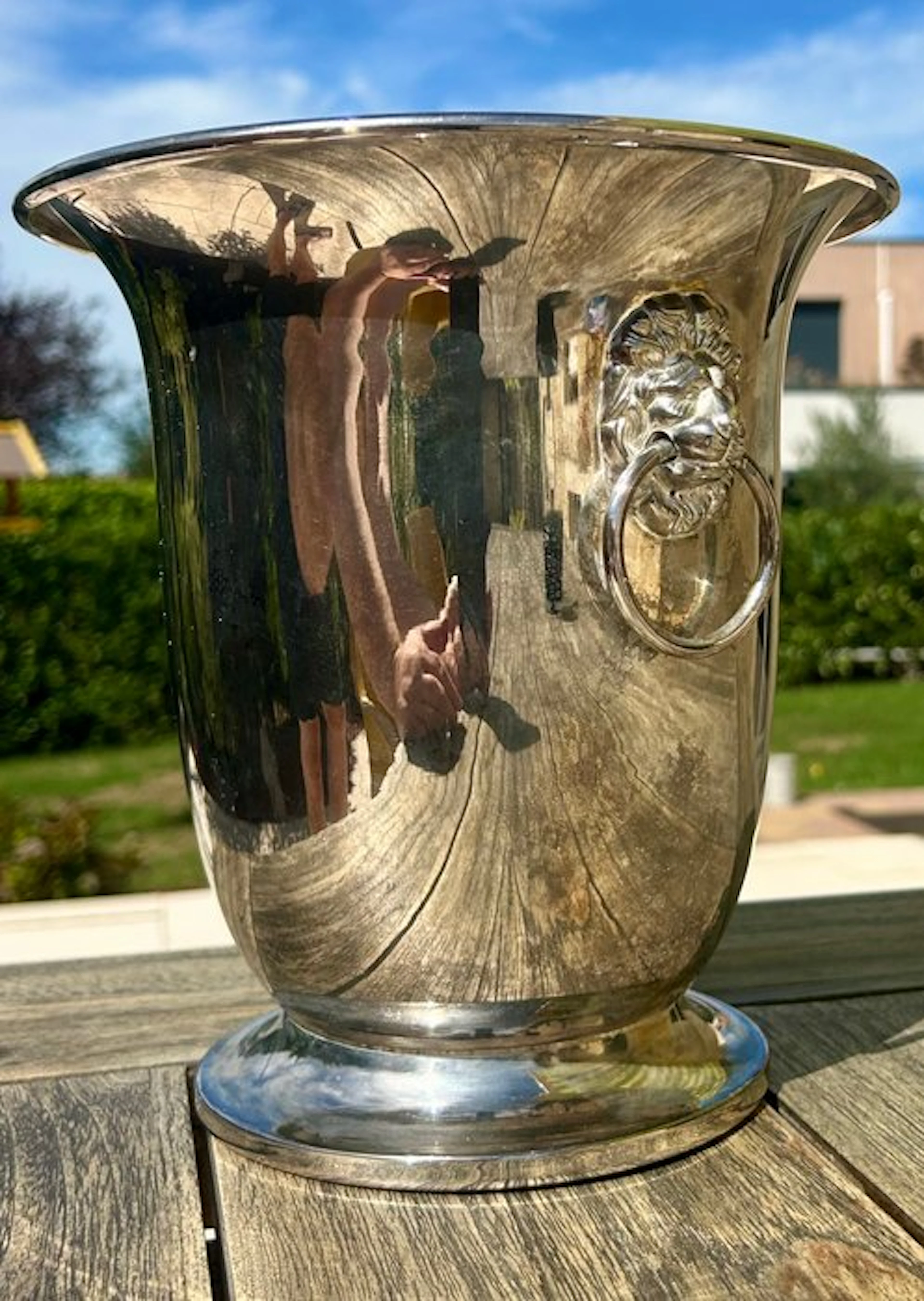 Champagne cooler - Silverplated - Belle Époque Bucket