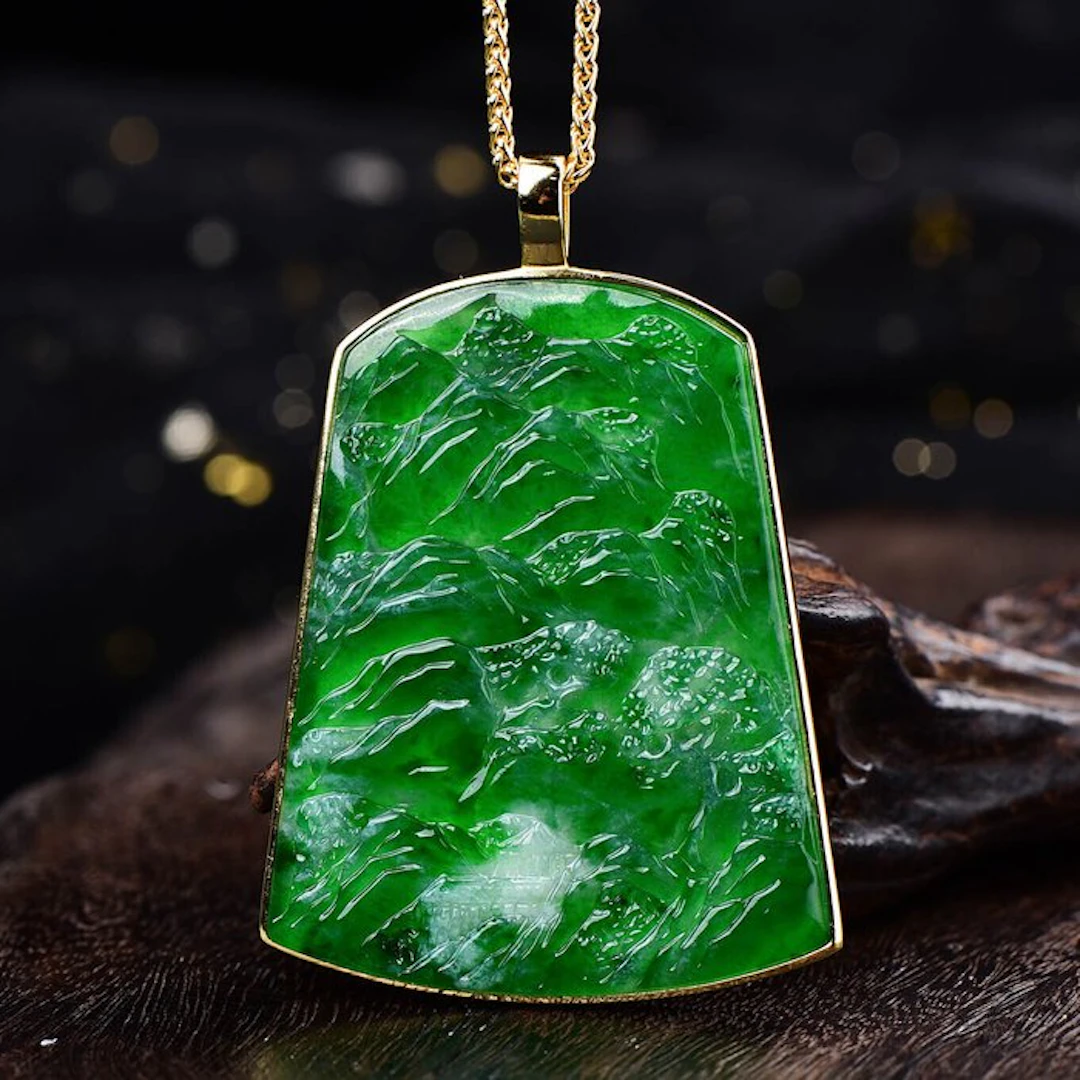 ALGT Certified - Huge and Masterful Natural Jadeite...