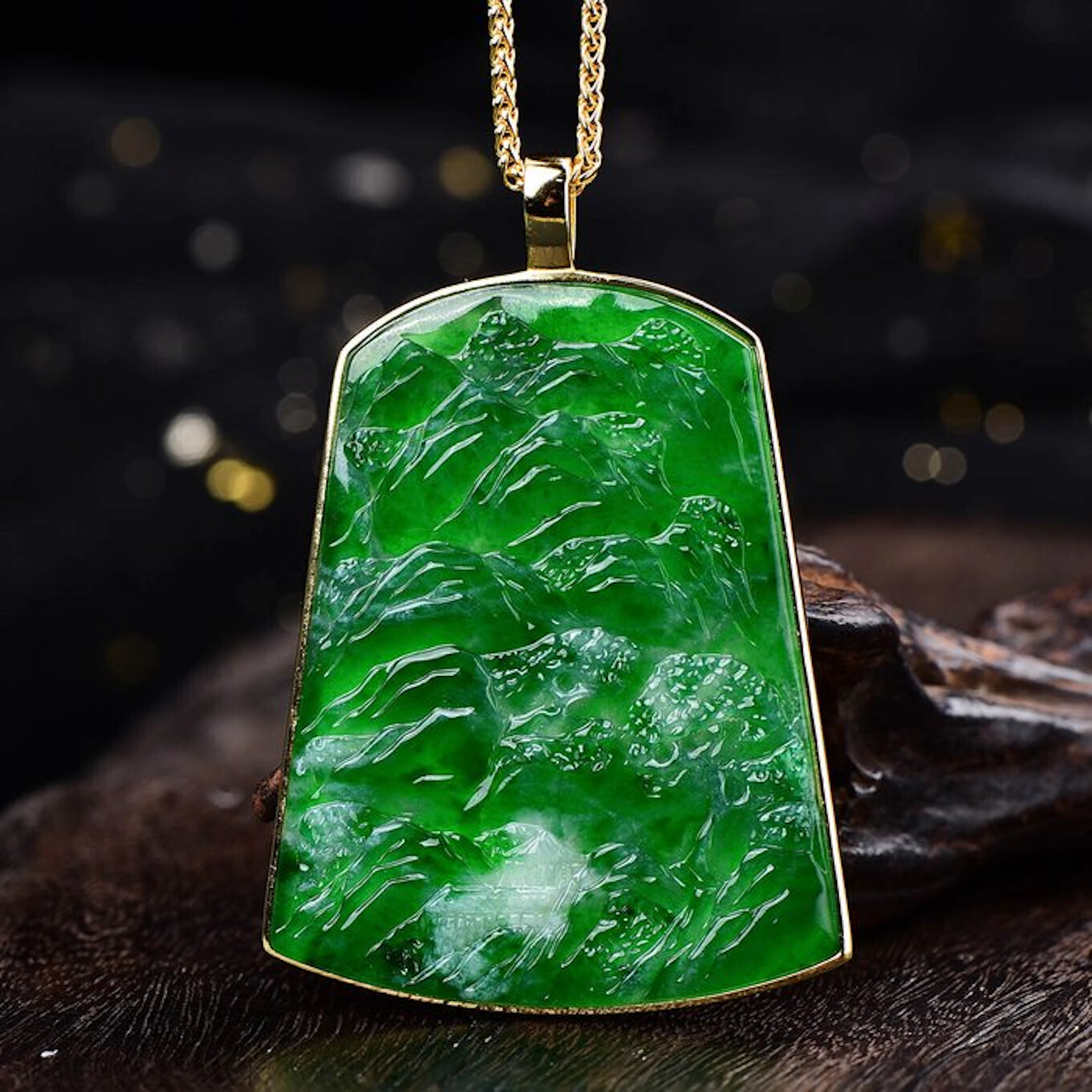 ALGT Certified - Huge and Masterful Natural Jadeite...