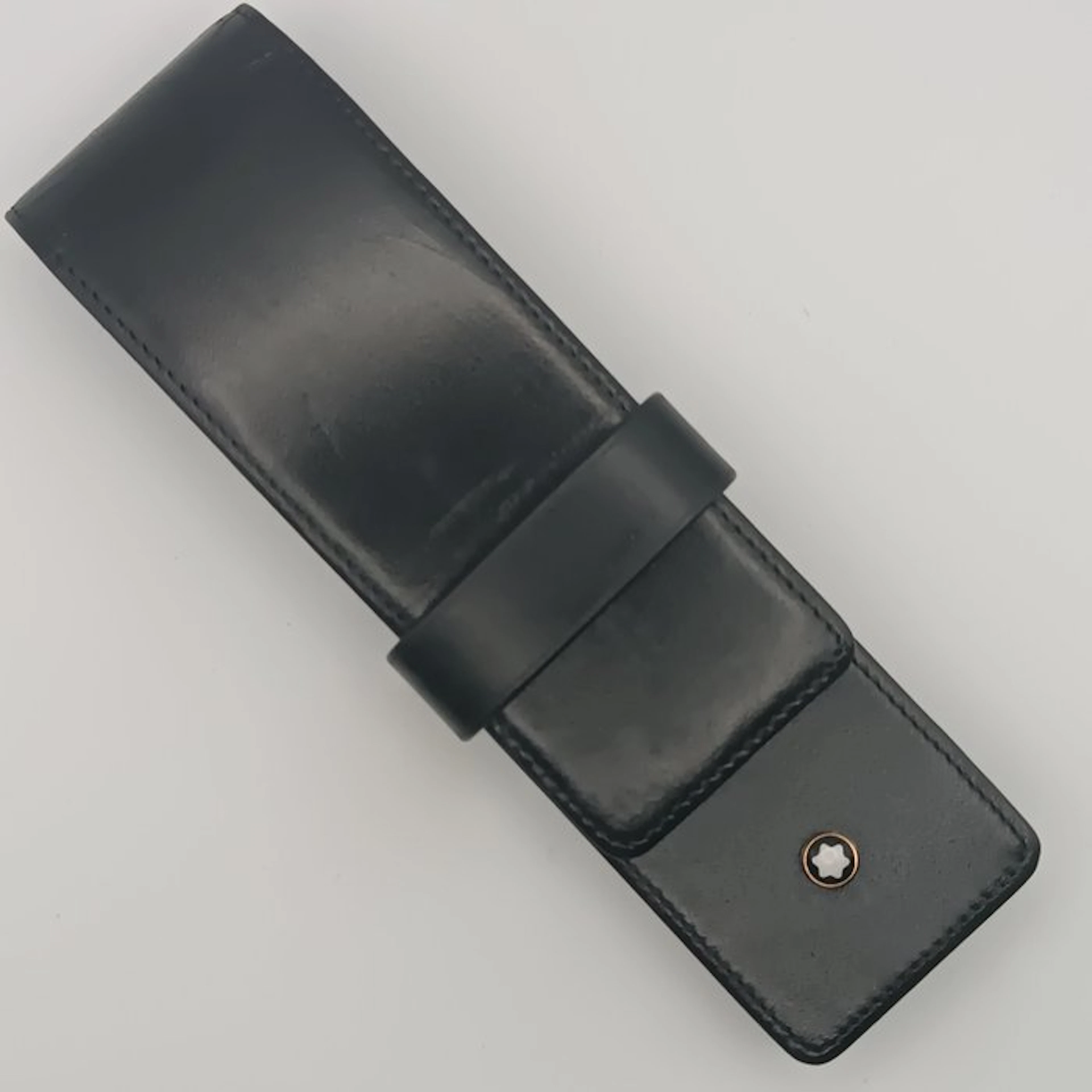 Montblanc - No reserve price - Pen case - Astuccio portapenne doppio - Leather