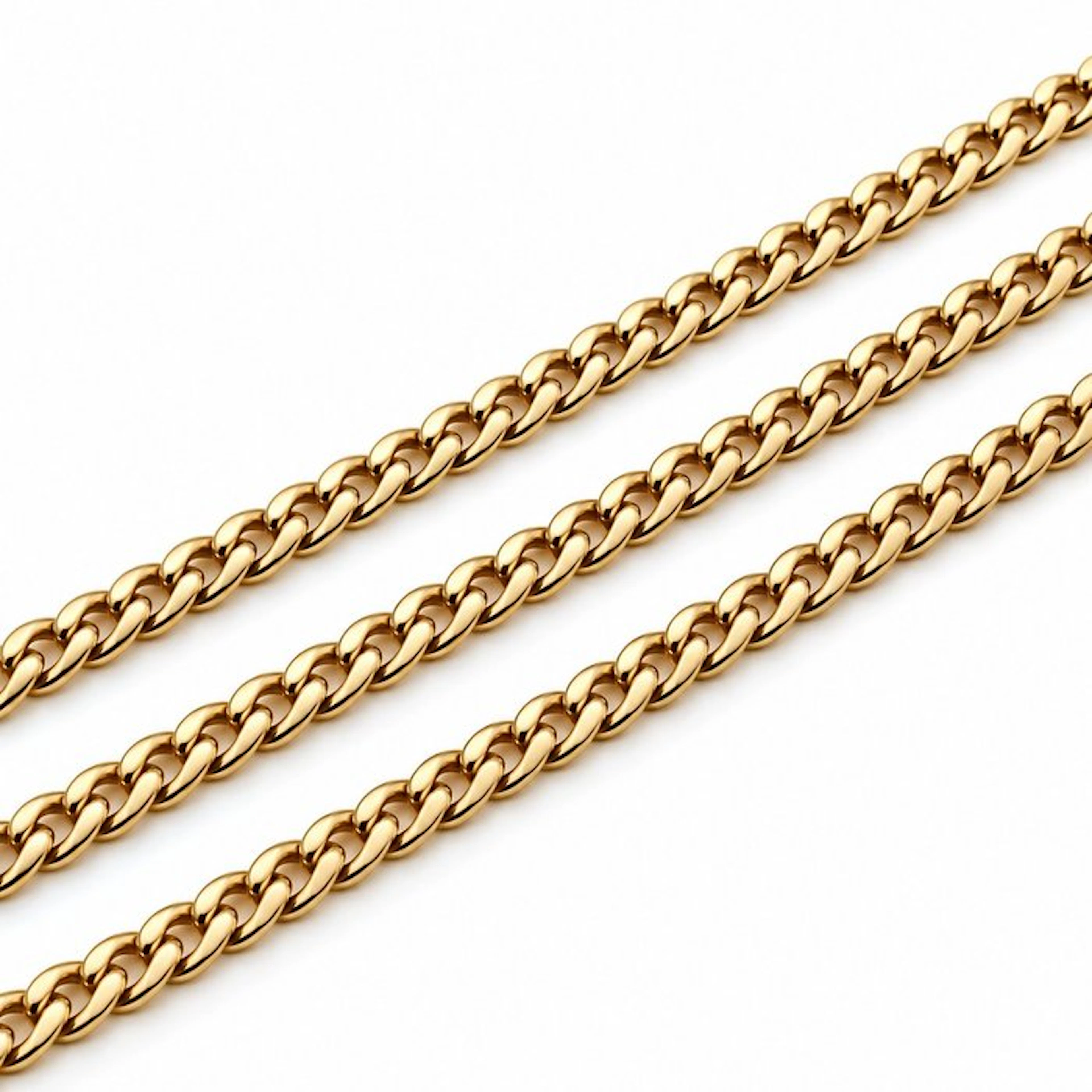 Necklace - 18 kt. Yellow gold - Made in Italy - Handmade
