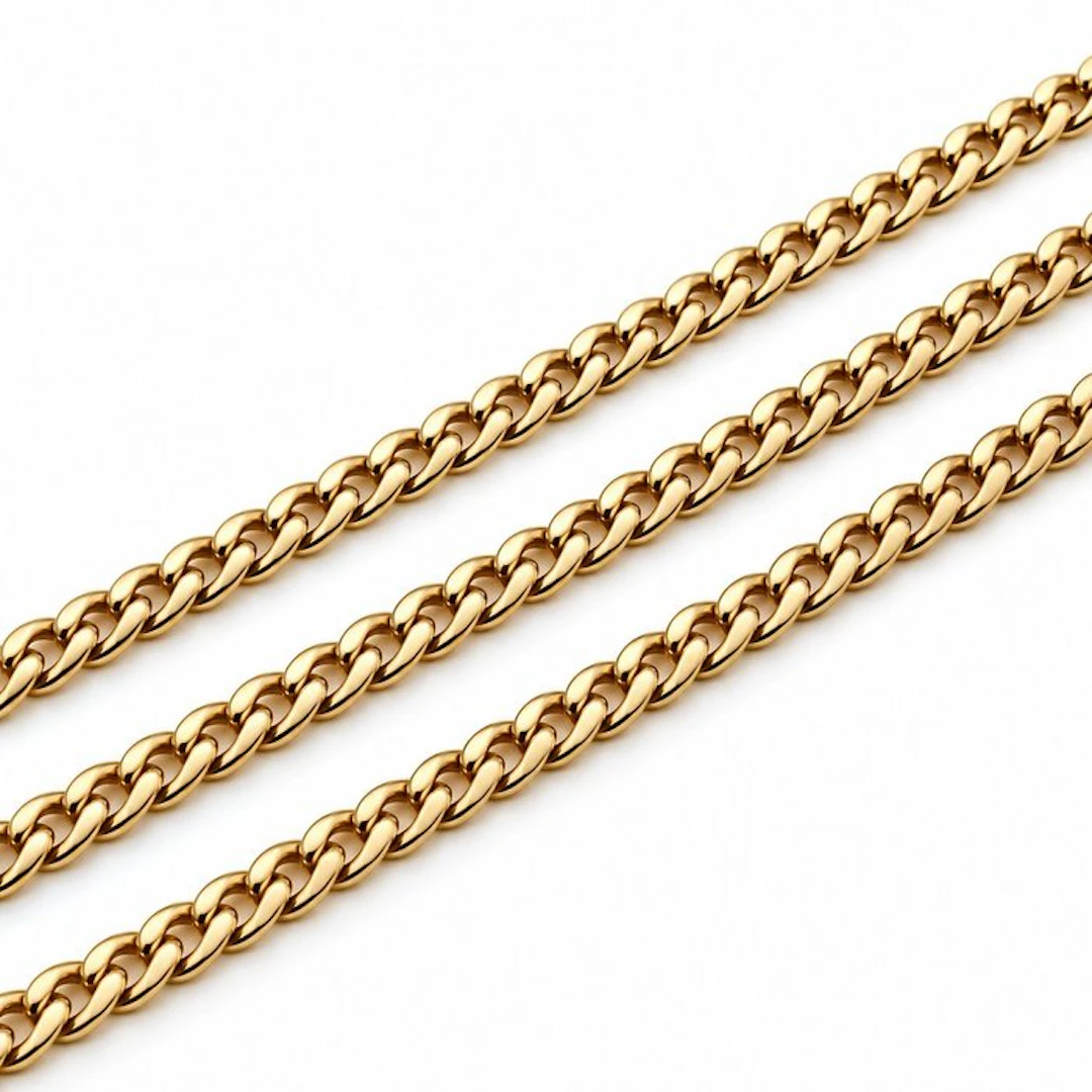 Necklace - 18 kt. Yellow gold - Made in Italy - Handmade