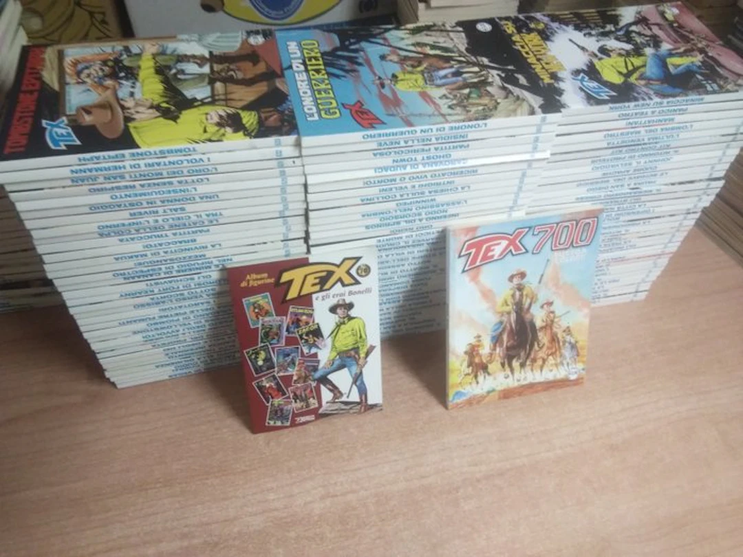 Tex nn. 601/700 CPL - Sequenza completa originali Tex...
