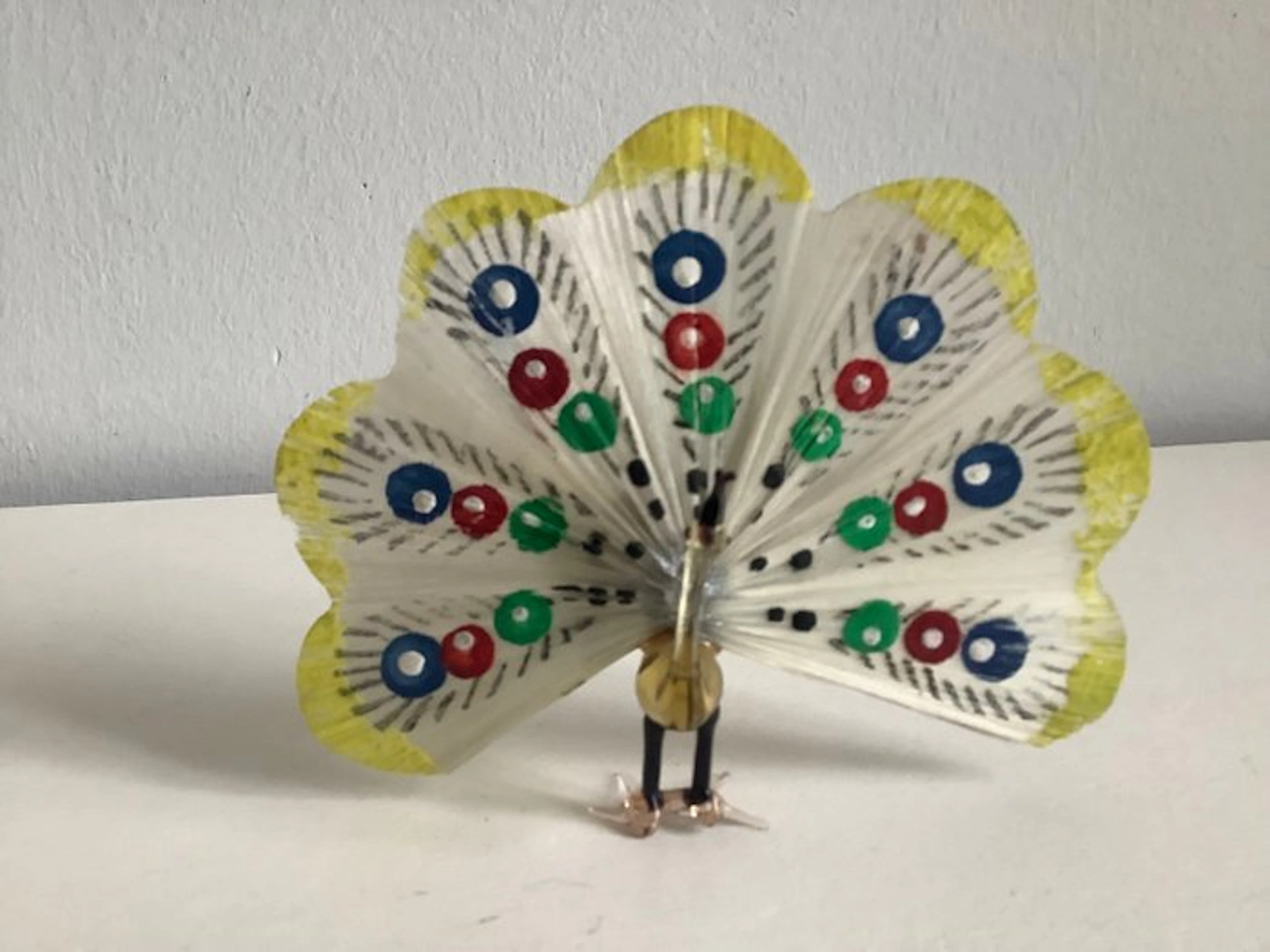Lauscha Thüringen - Jar - Glass - peacock