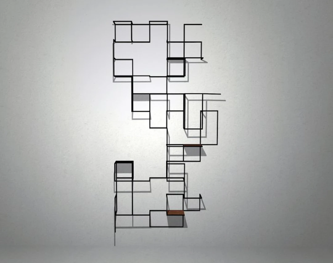 Studio Anelo1997 - Bookcase - aMilano - 0225 - Steel - Functional Art