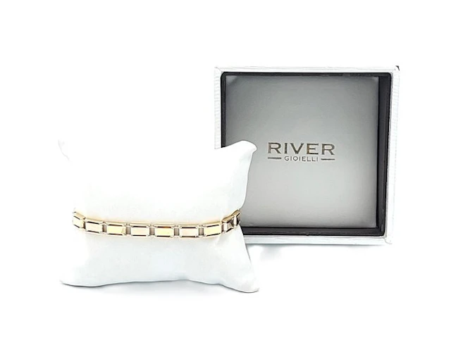 Bracelet - 18 kt. Yellow gold, White gold