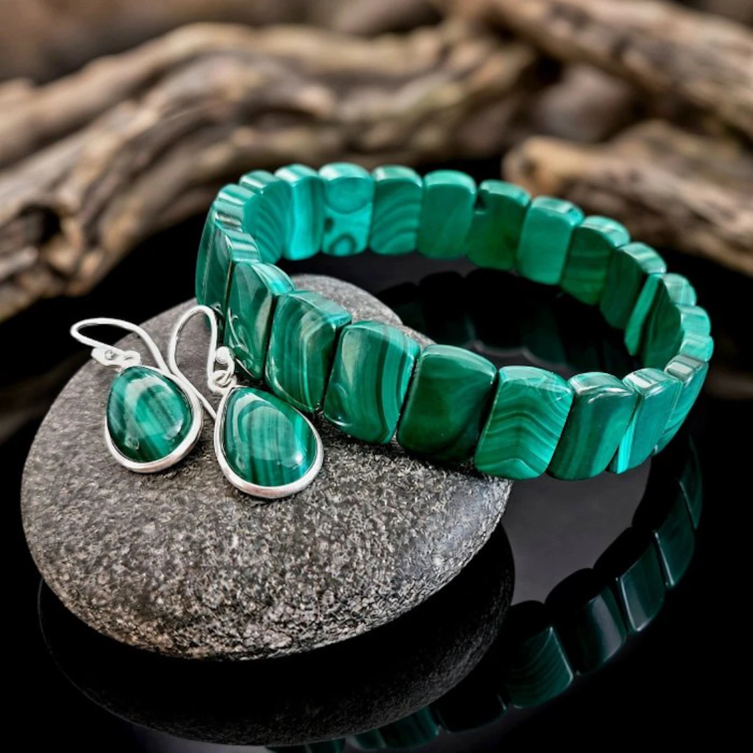 Malachite set