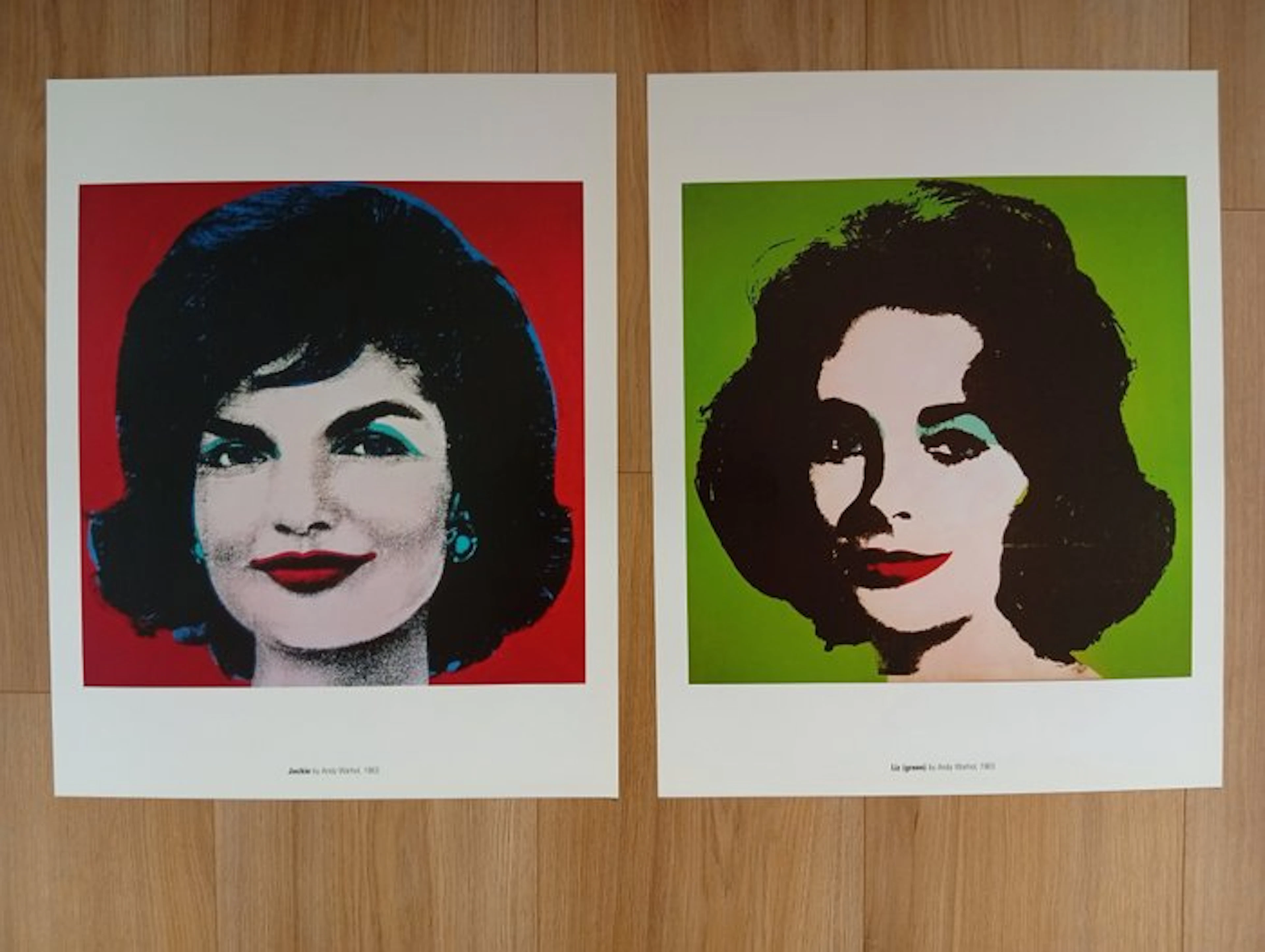 Andy Warhol (1928-1987) - Jackie; Liz (green)
