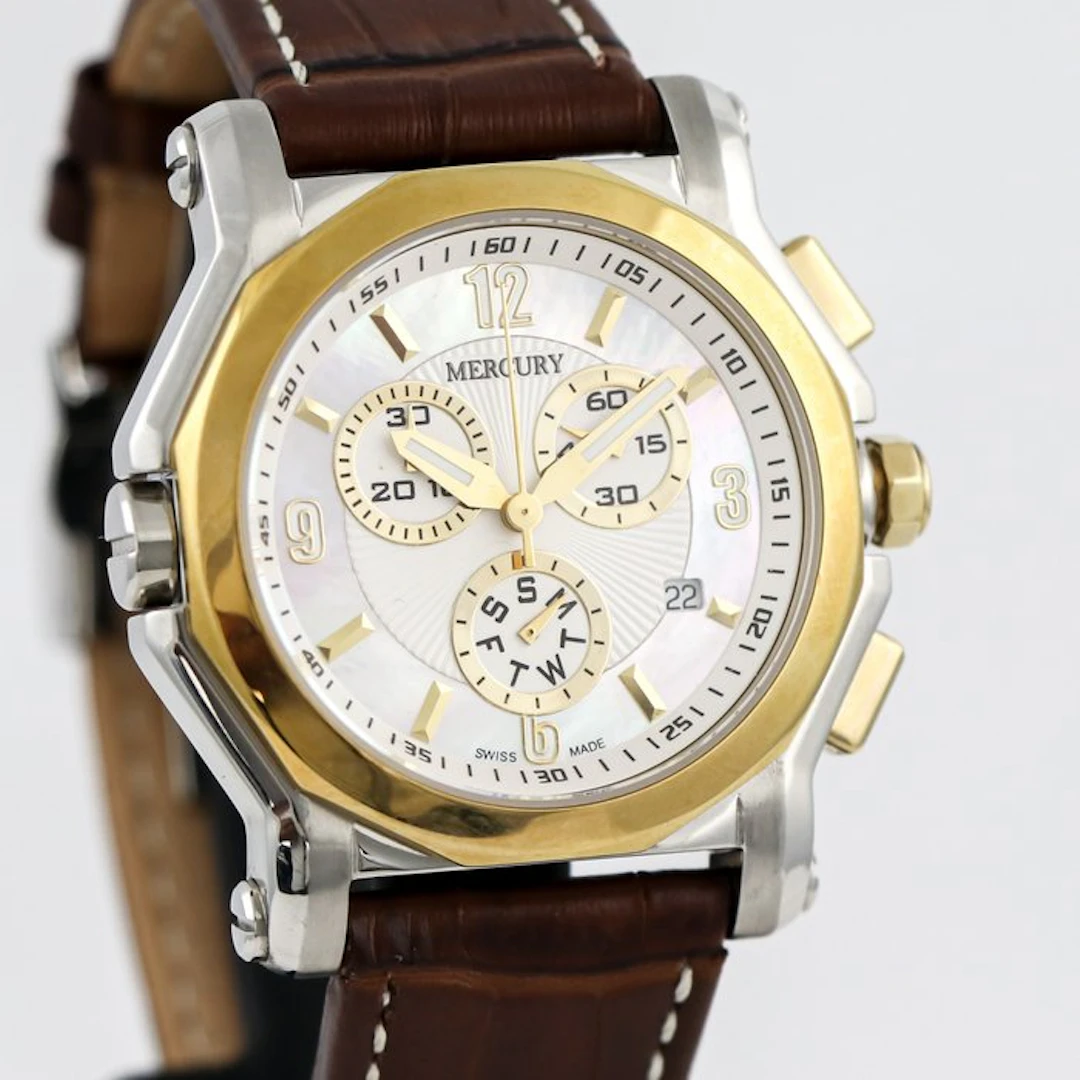 MERCURY - Swiss made Chronograph Swiss Watch...