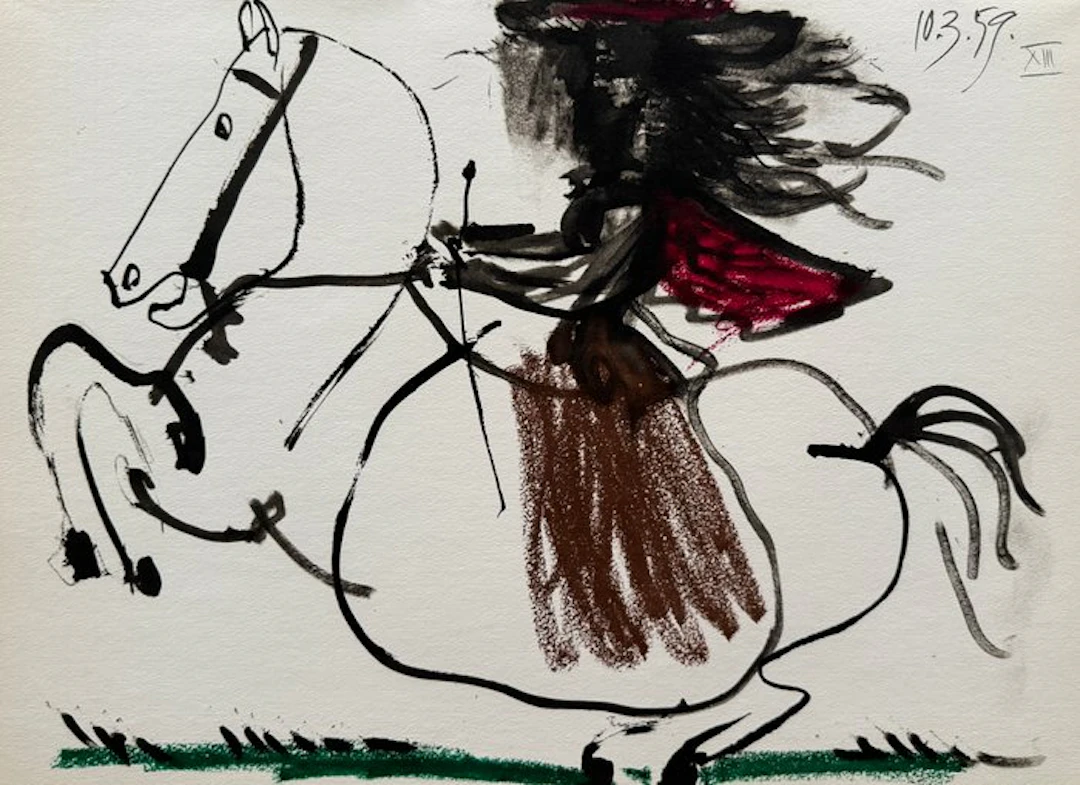 Pablo Picasso (1881-1973) - Amazon / Toros y toreros - First edition, 1961