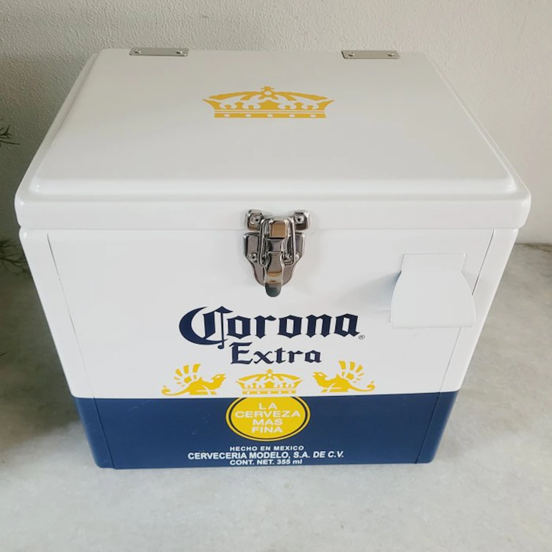 Corona Beer S.A. - Advertising sign - cooler box - Metal & Aluminum
