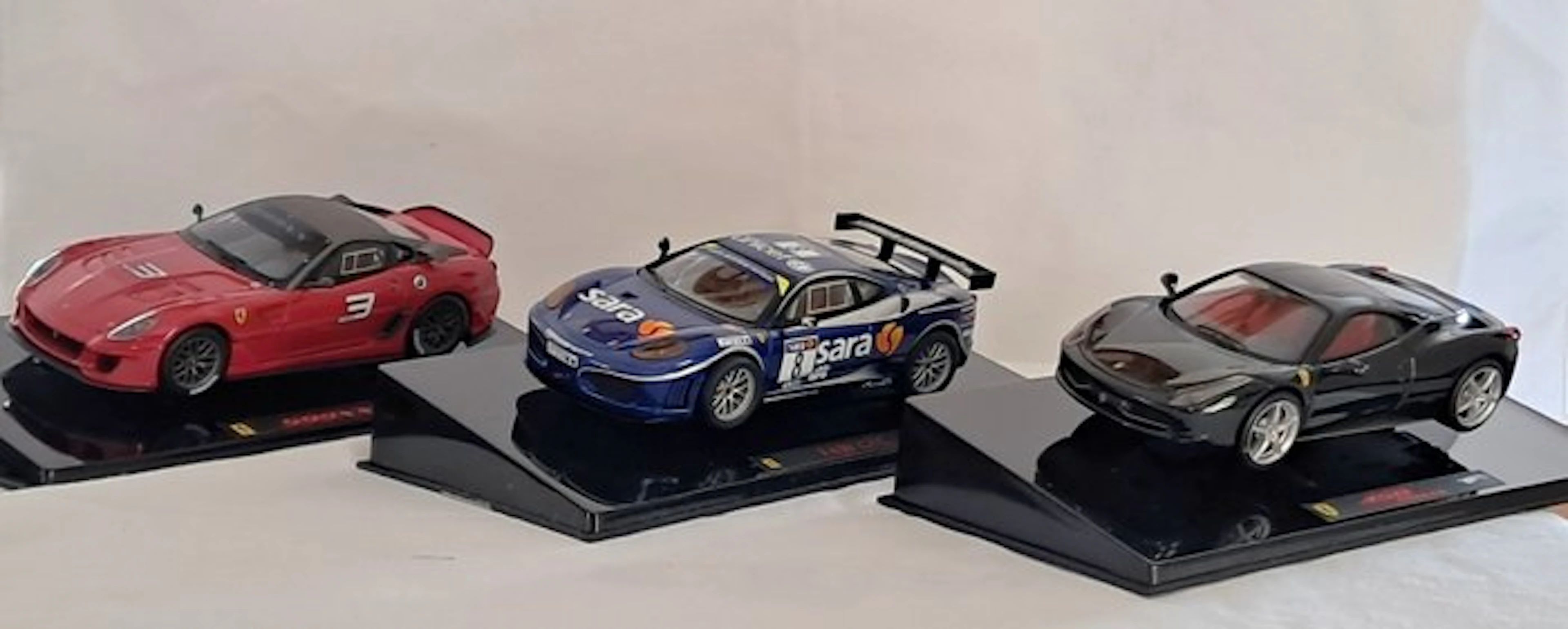 Hot Wheels 1:43 - Model race car (3) - Ferrari F430 GTC +...