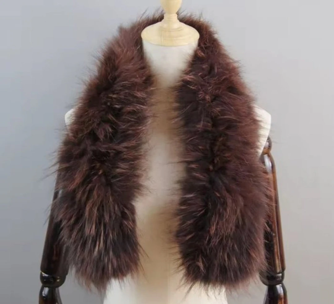 Artisan Furrier - Piel zorro marrón - Scarf