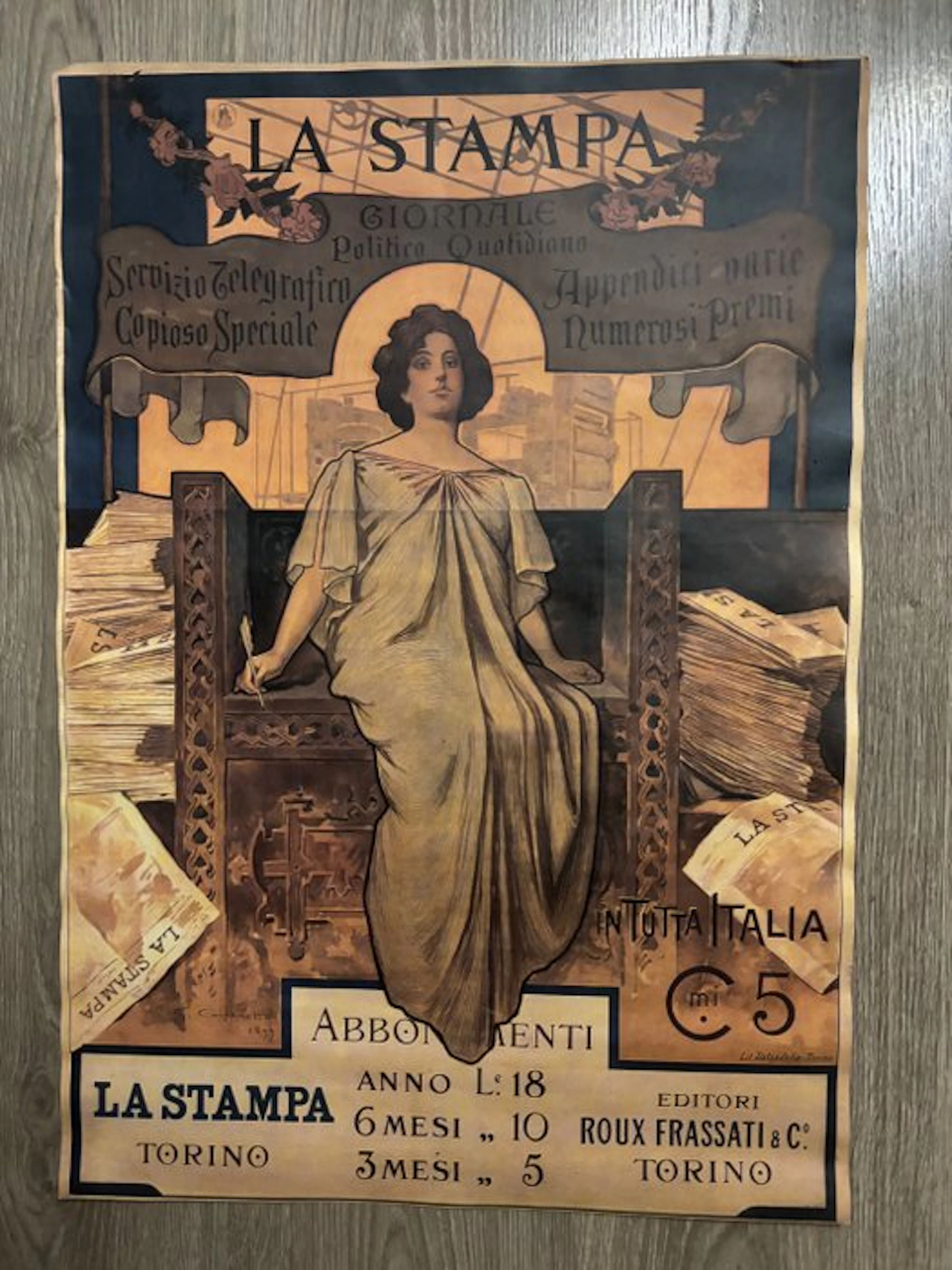 Carpanetto - La Stampa di Torino – Manifesto...