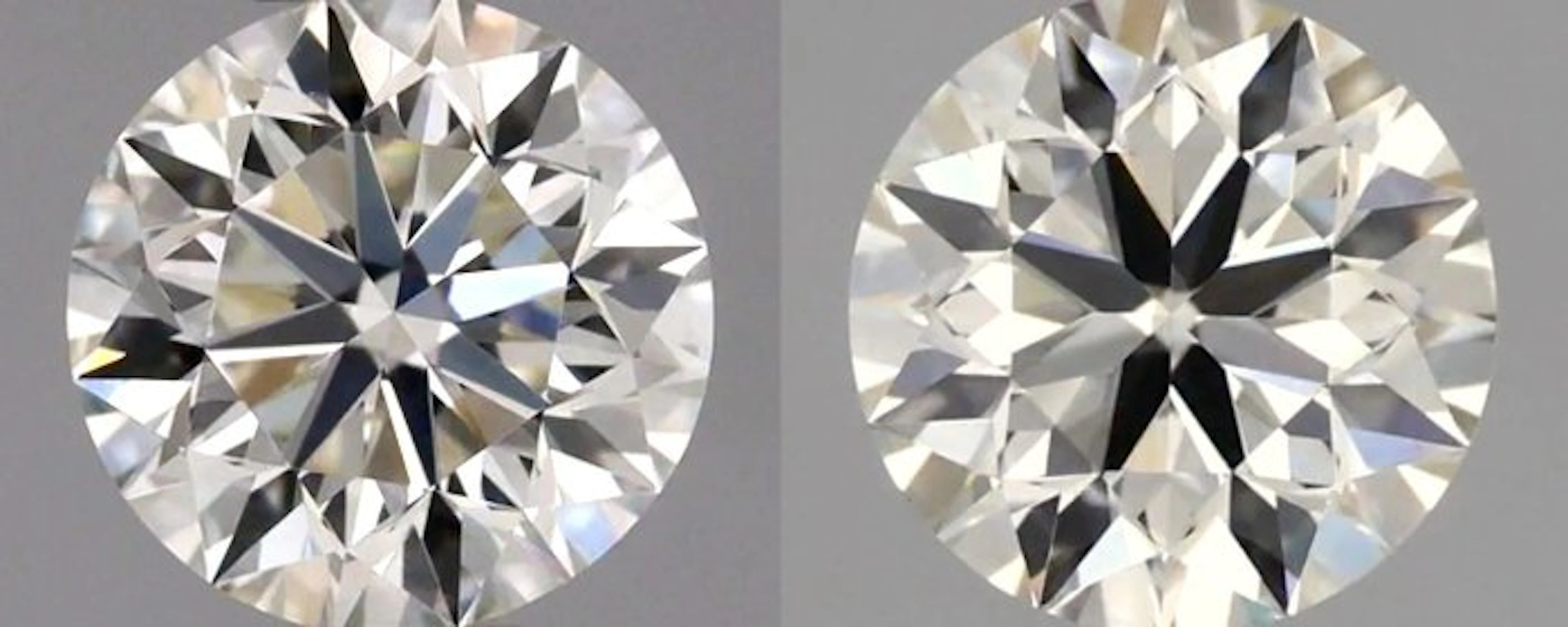 No reserve price - 2 pcs Diamond (Natural) - 1.00 ct...
