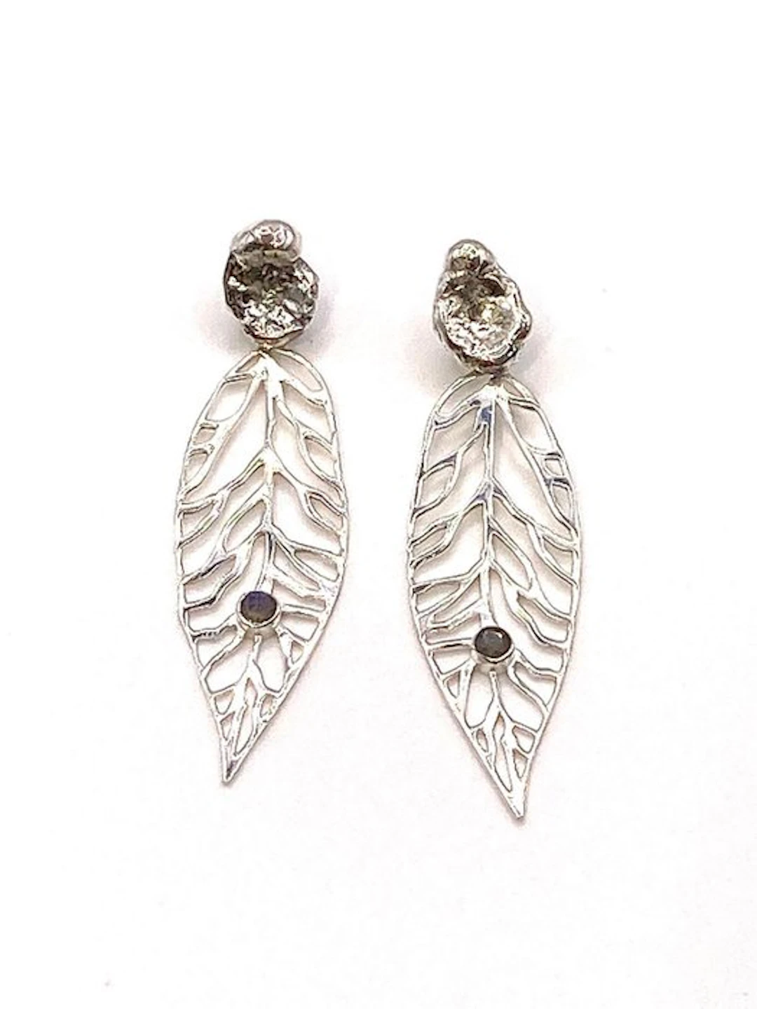 No reserve price - Earrings Silver