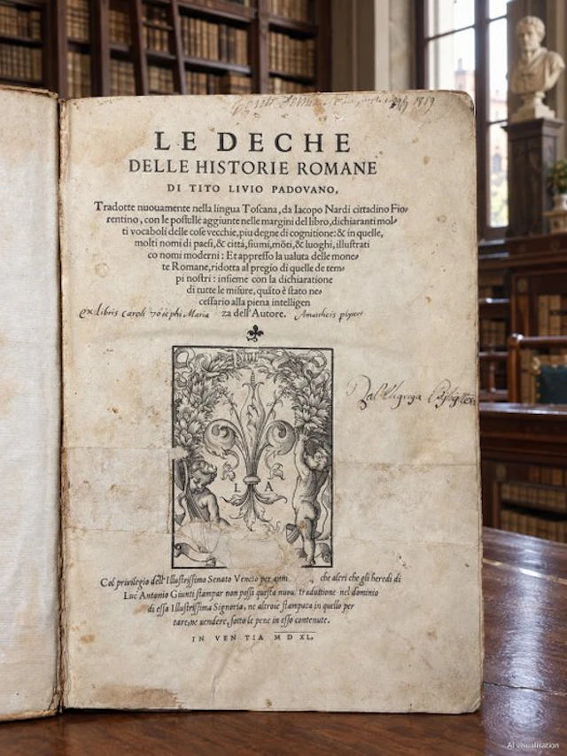 Tito Livio - Le Deche delle Historie Romane - 1540