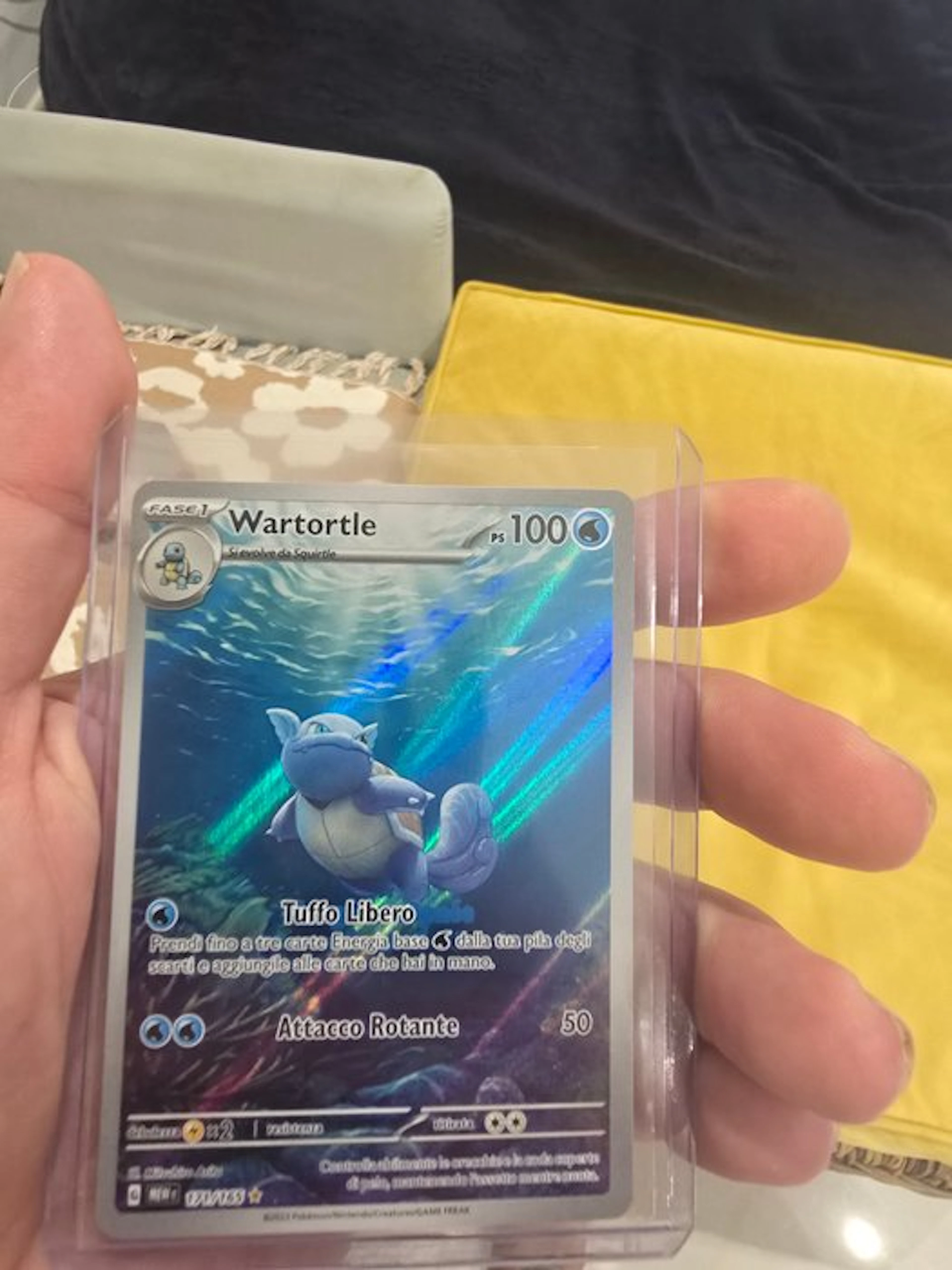 Pokémon - 1 Card - Wartortle 171 Foil - Scarlet & Violet - Scarlet & Violet 151