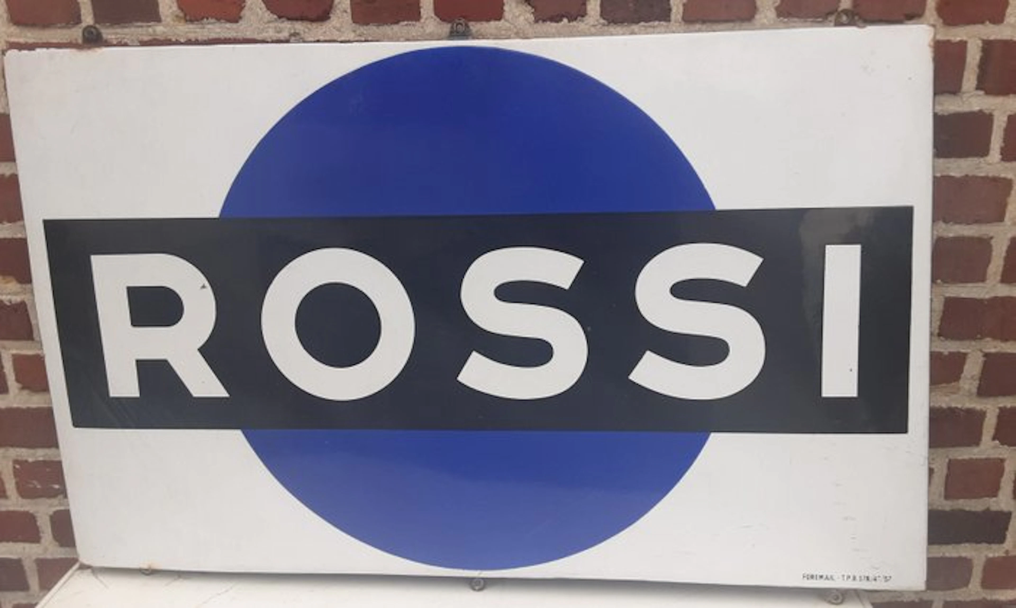 Foremail - Rossi - Sign - Enamel